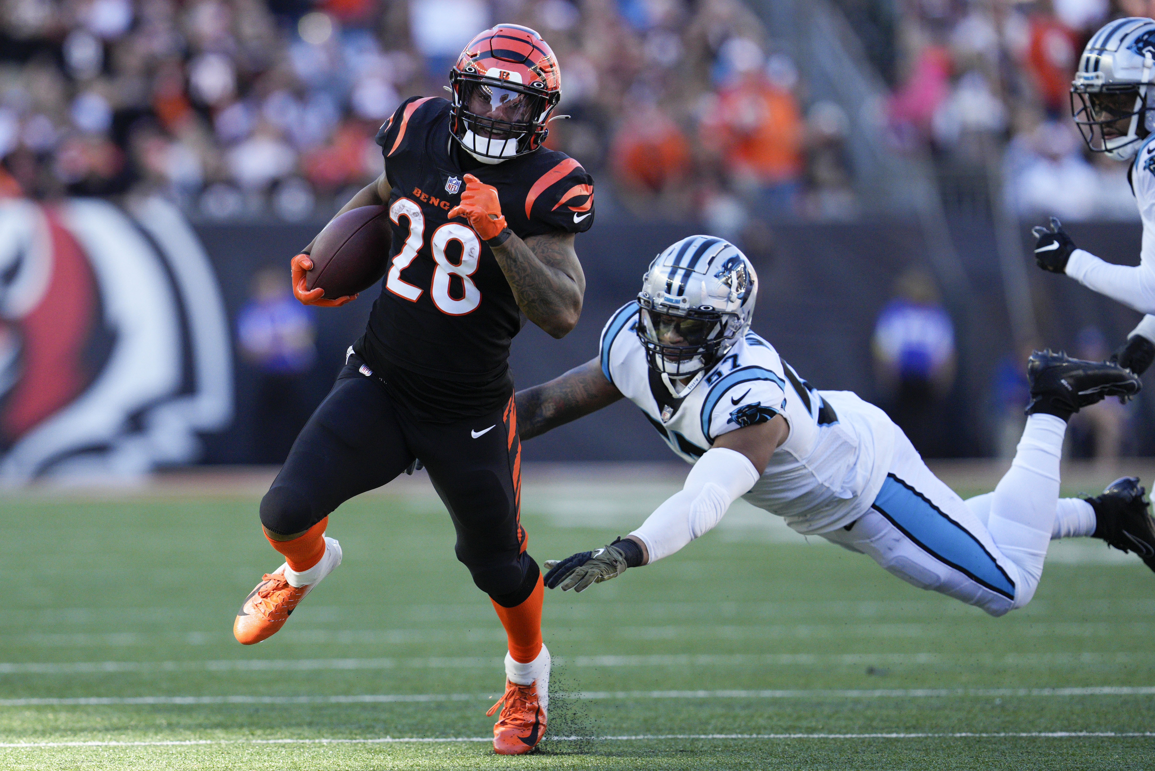 Bengals, Mixon pummel Panthers: Social media reacts