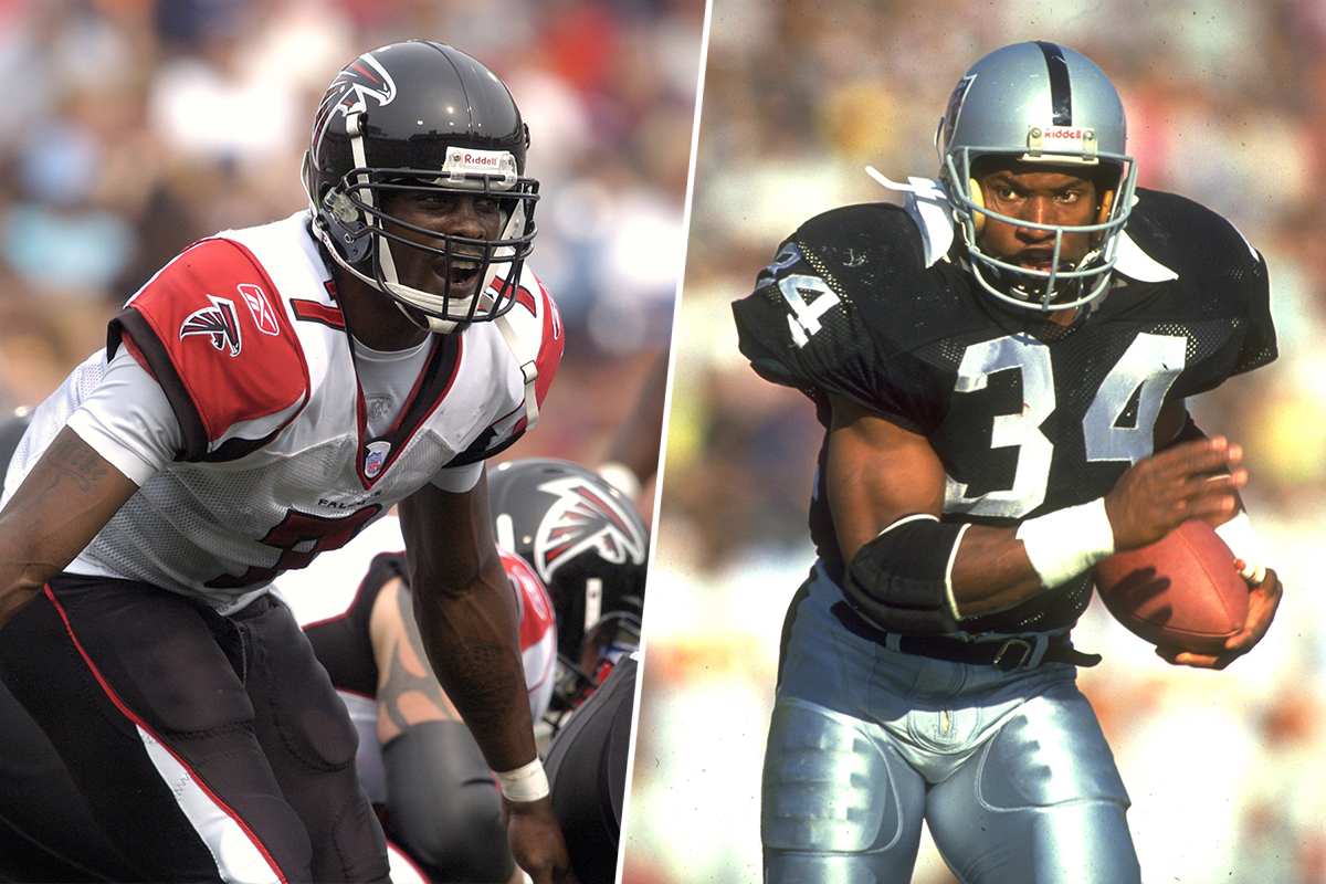 Tecmo Bowl's Bo Jackson vs. 2004 Madden's Michael Vick