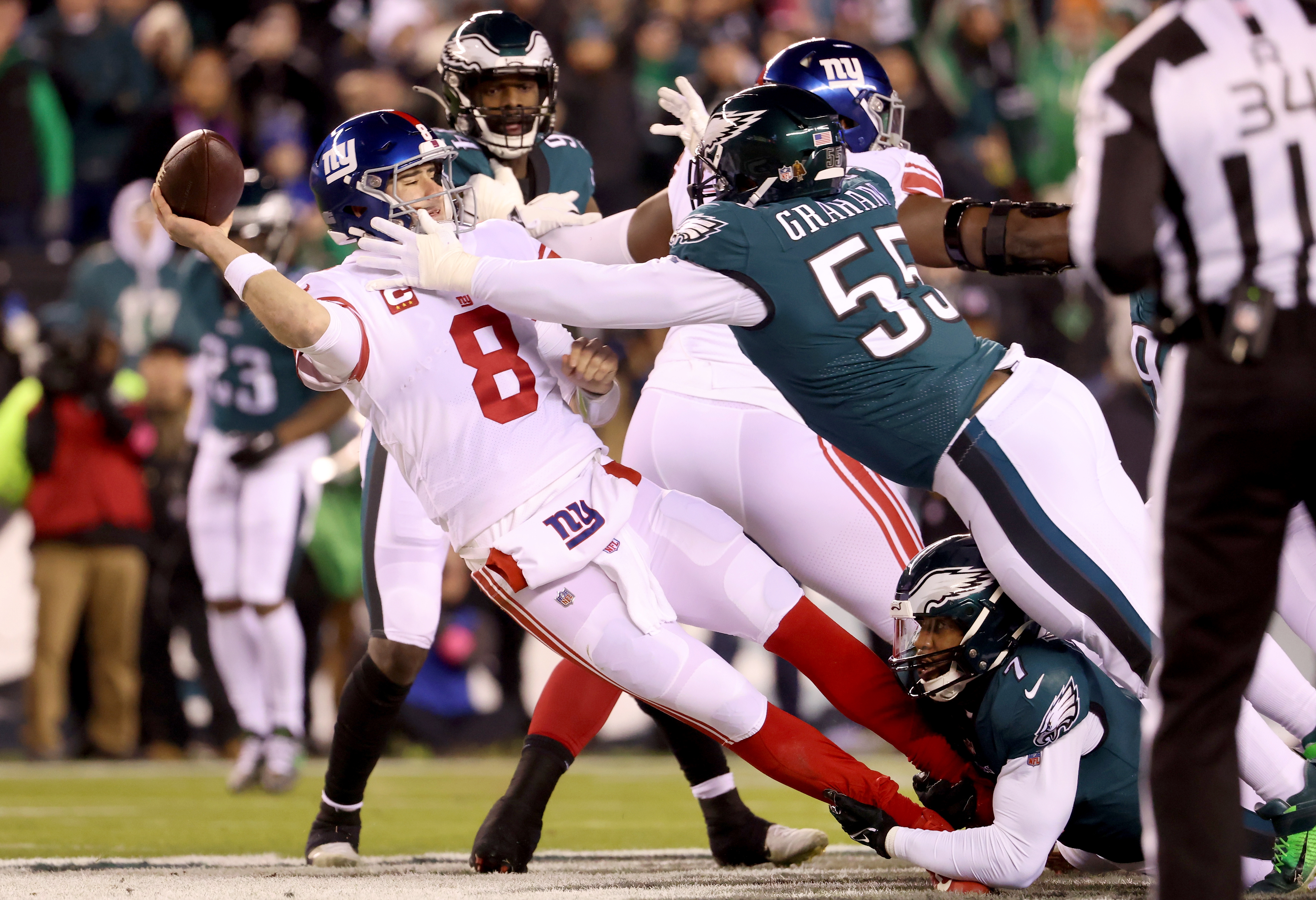 Why Eagles-Giants Christmas Day game may have a lot riding on the