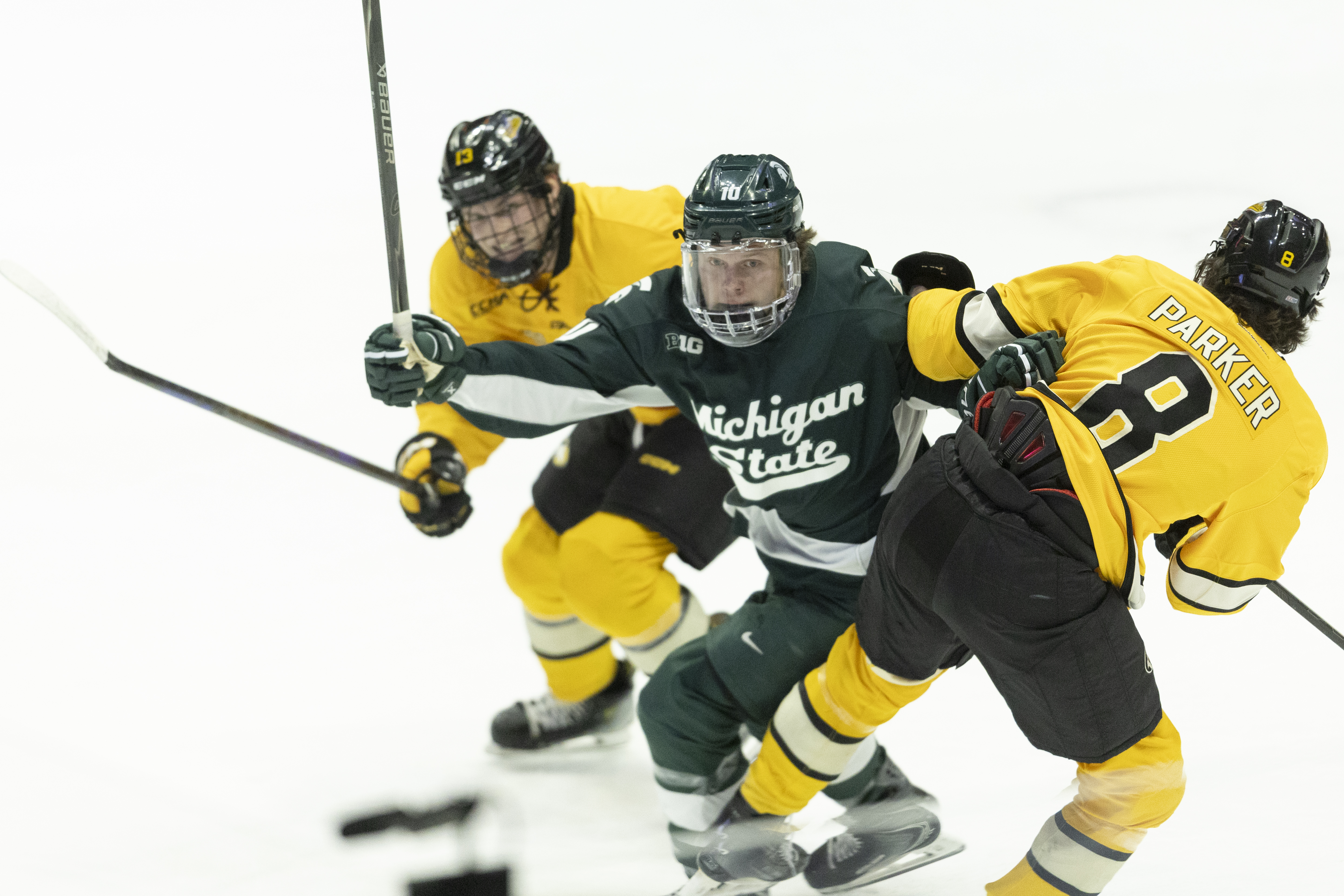 Michigan State defeats Michigan Tech in Great Lakes Invitational ...