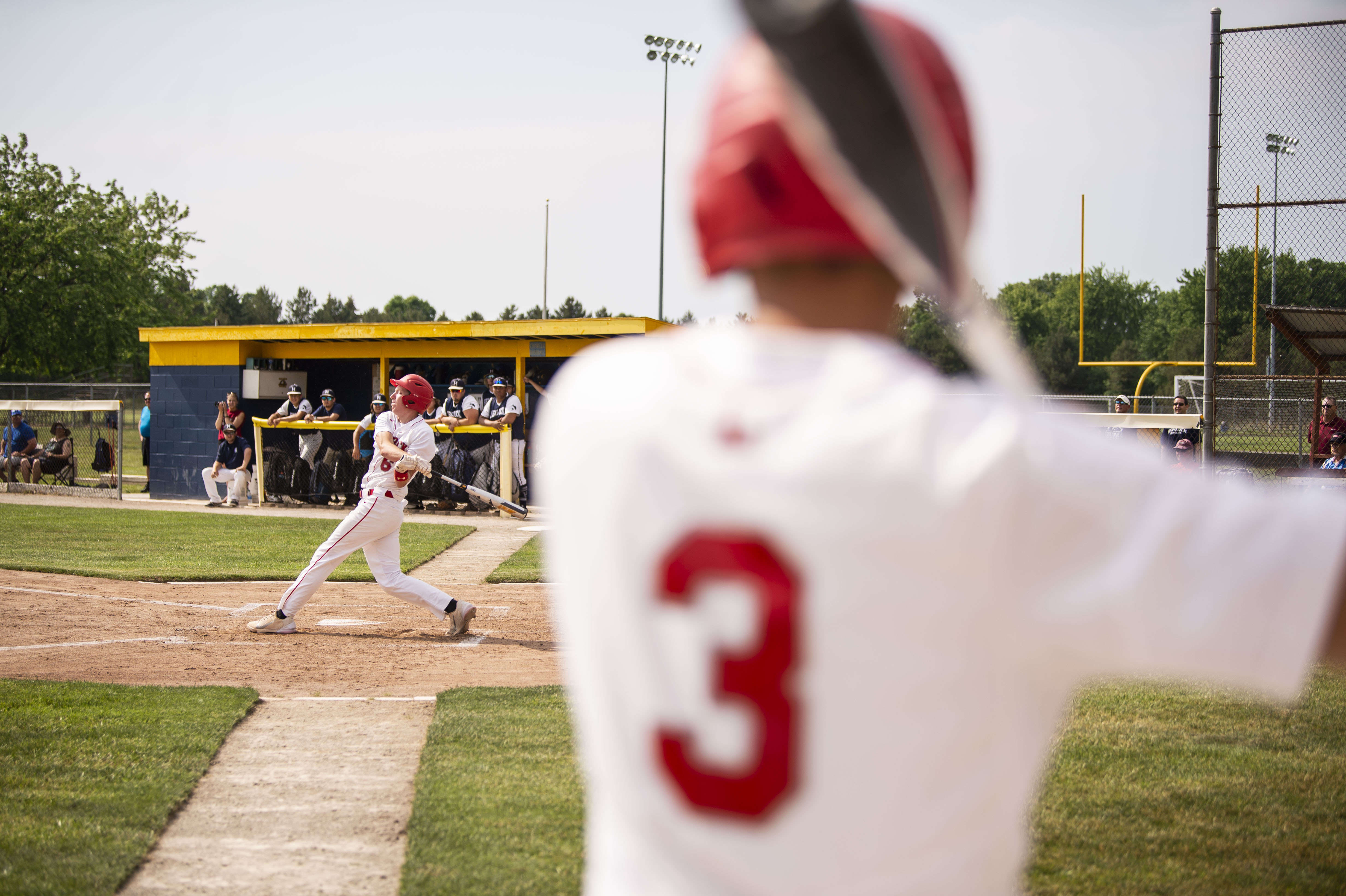 Hemlock baseball faces Laingsburg in Division 3 regional semifinal
