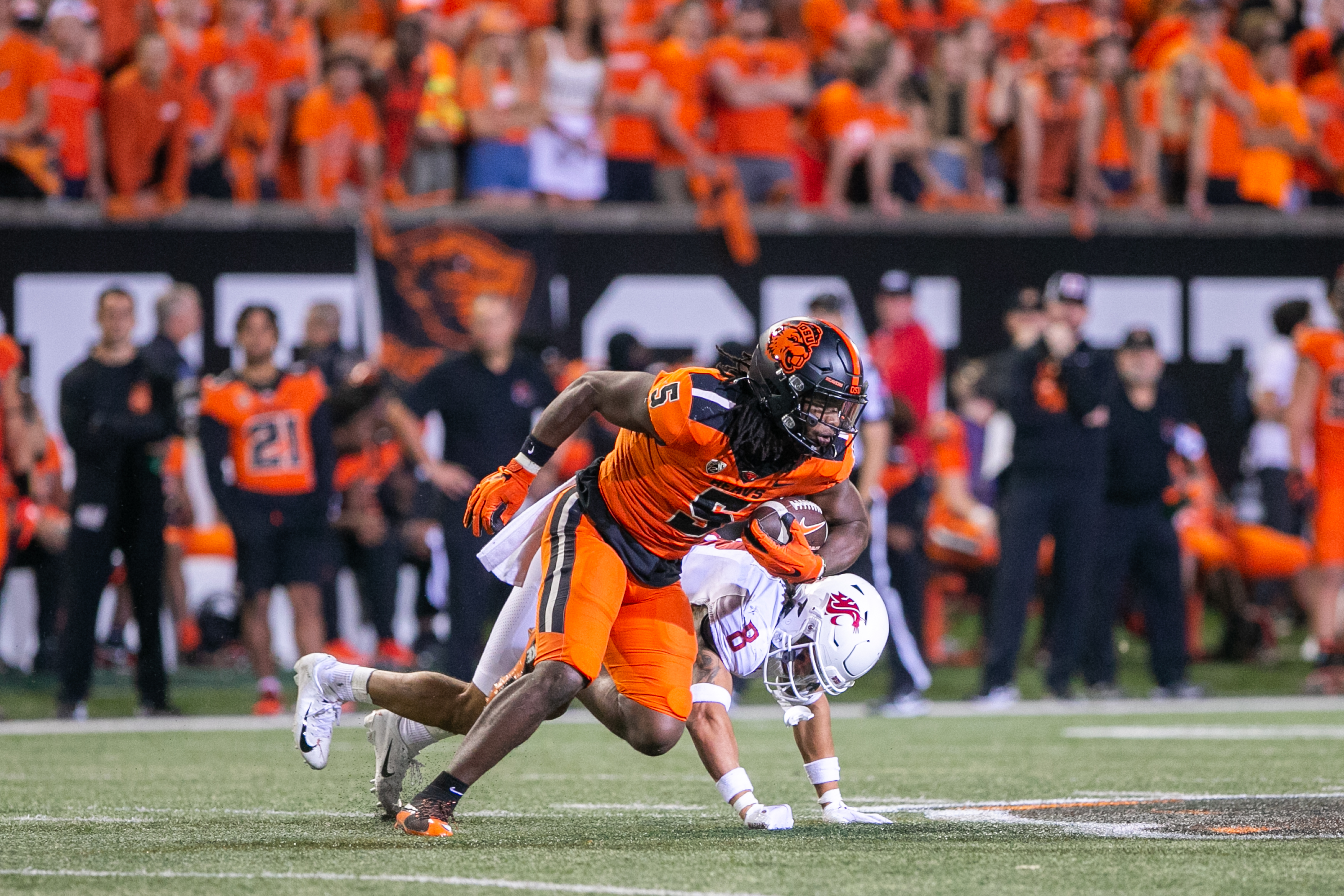 No. 14 Oregon State Beavers at No. 21 Washington State Cougars football  sneak peek: Players to watch, stats, early betting odds 