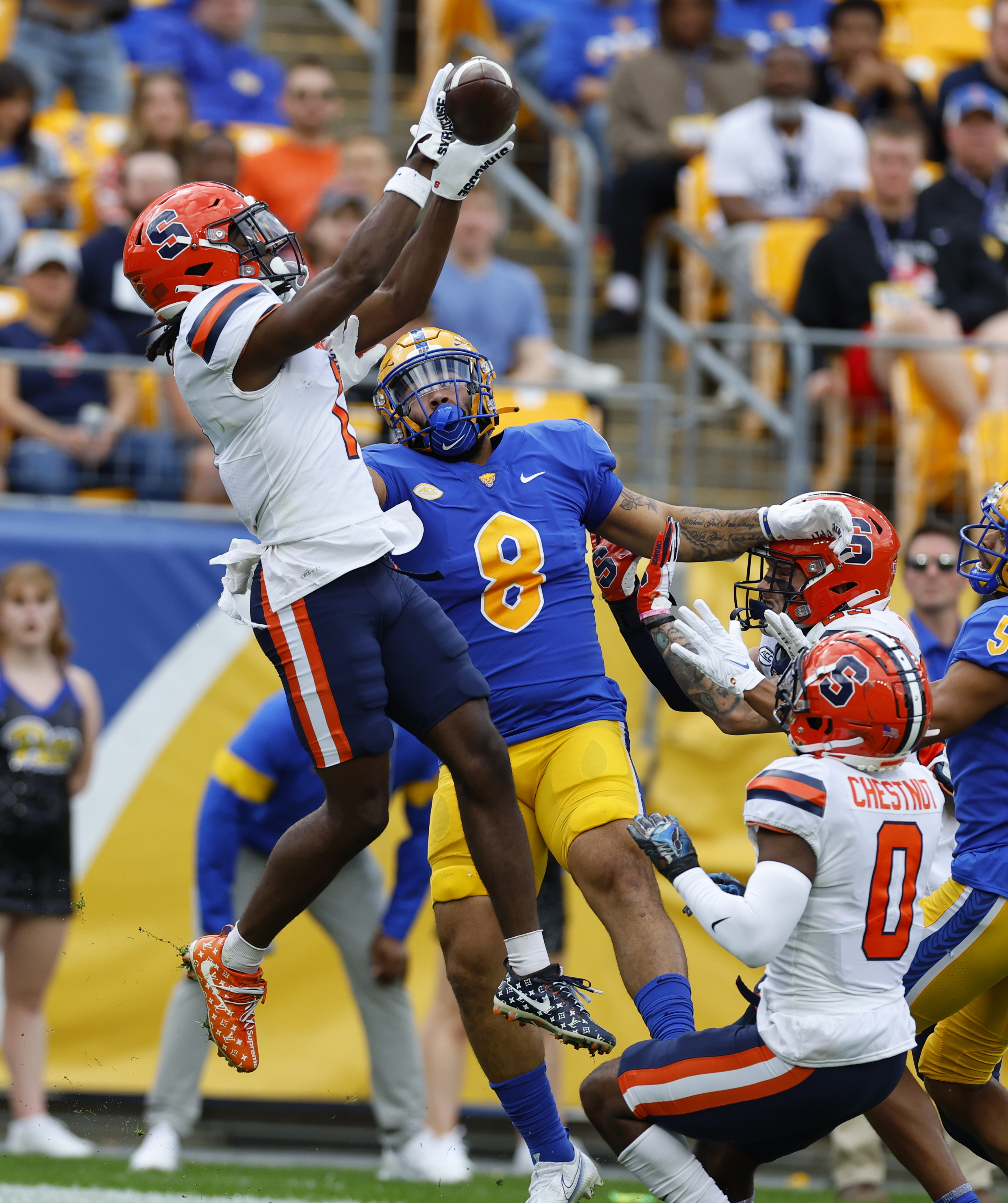 Syracuse Strong football player answers the call as an active U.S.