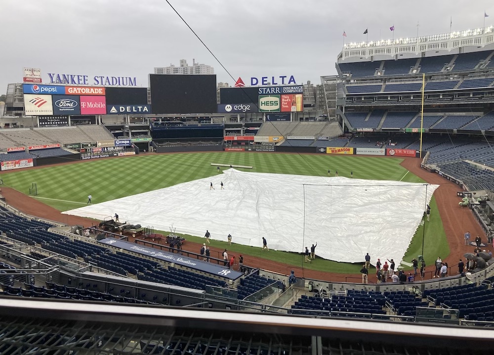 Yankees-Angels weather forecast, ticket policy: Rain expected for