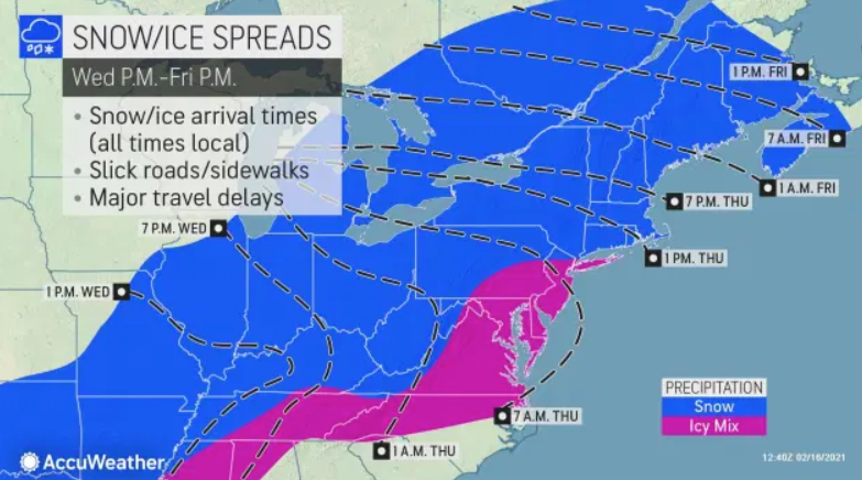 N J Weather When Will The Snow Start Thursday Latest Update On Timing Track For Slop Fest Winter Storm Nj Com