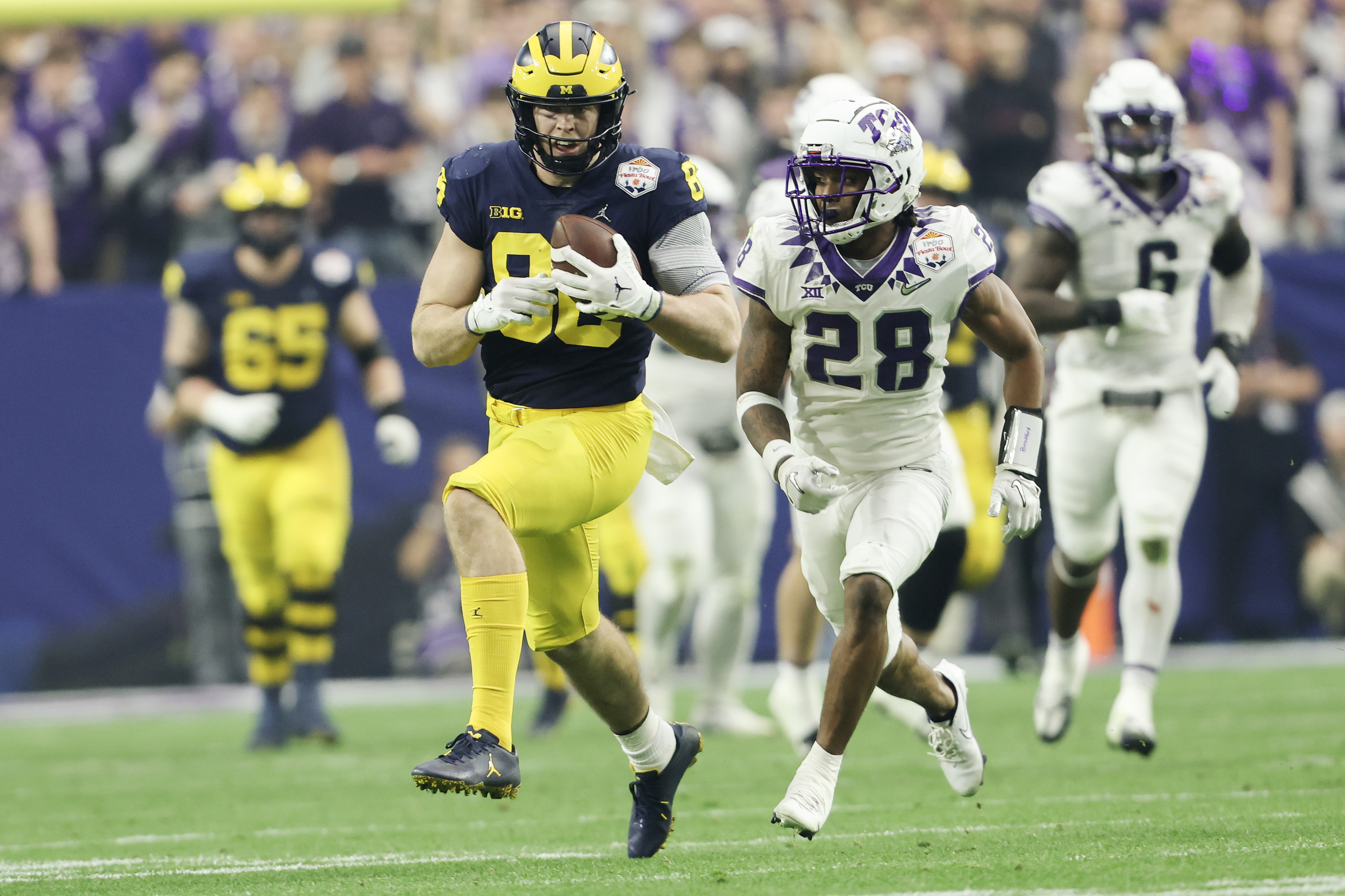 Cowboys select Michigan TE Luke Schoonmaker with No. 58 overall pick in NFL  draft