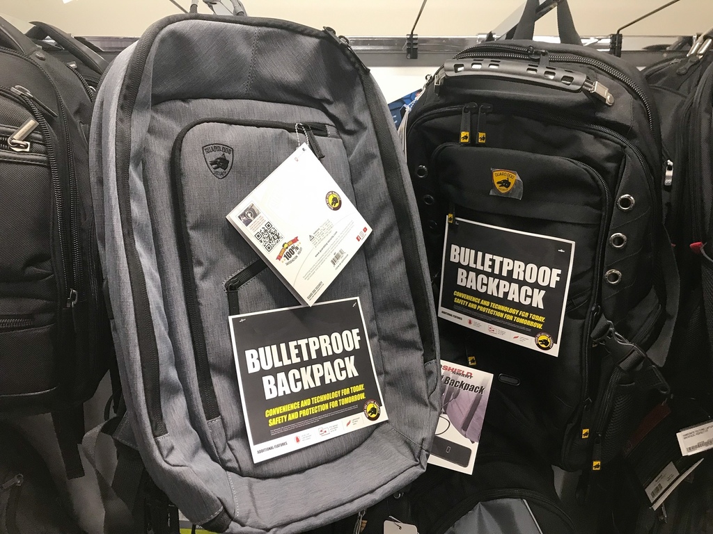 bullet proof college backpack with laptop pocket 17-inch, 18-in Gaming | USA Made this is the one you want to strap on for size Bulletproof Armored Level IIIA Ballistic