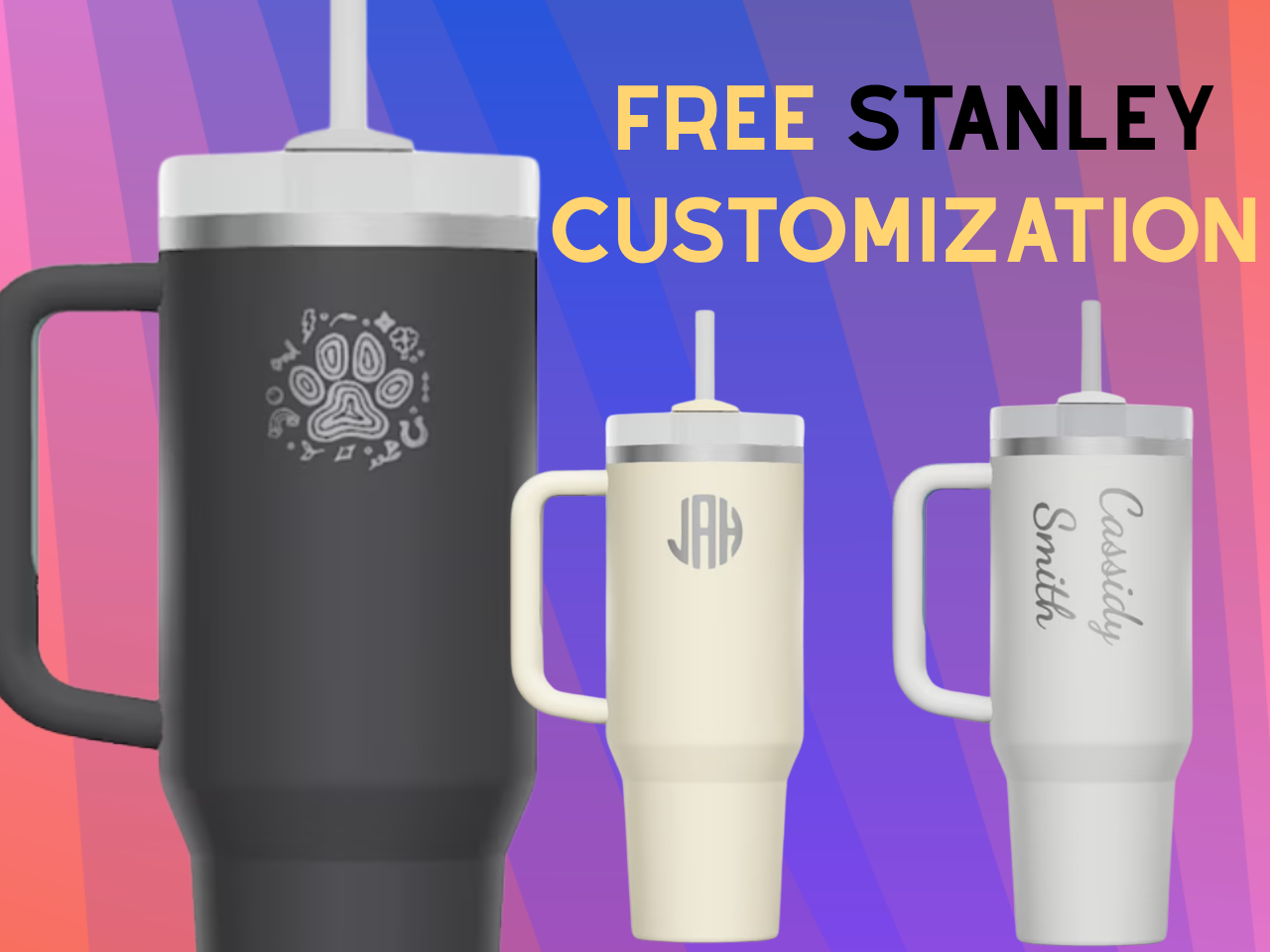 Get free limited-time Stanley tumbler customization to 'add your own twist'  - cleveland.com