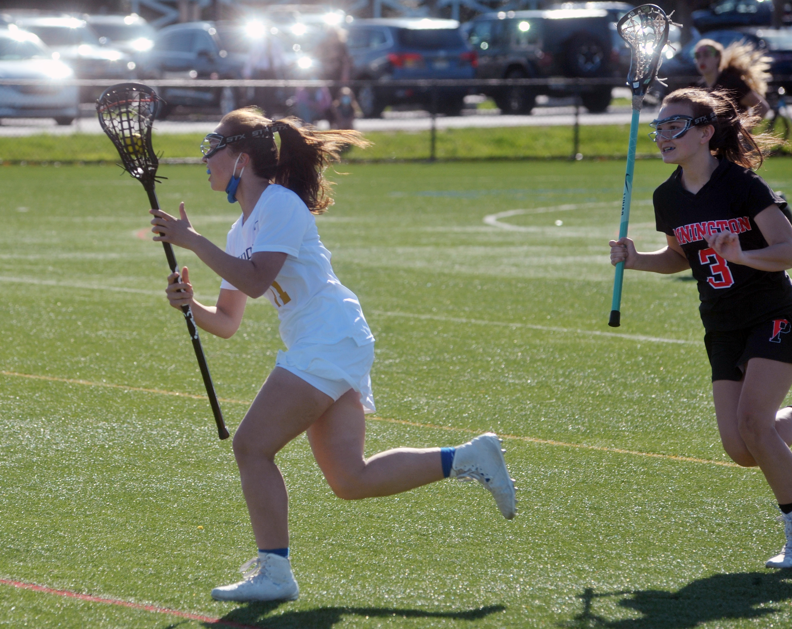 High School Girls Lacrosse Pennington School at Peddie School on 4-8 ...