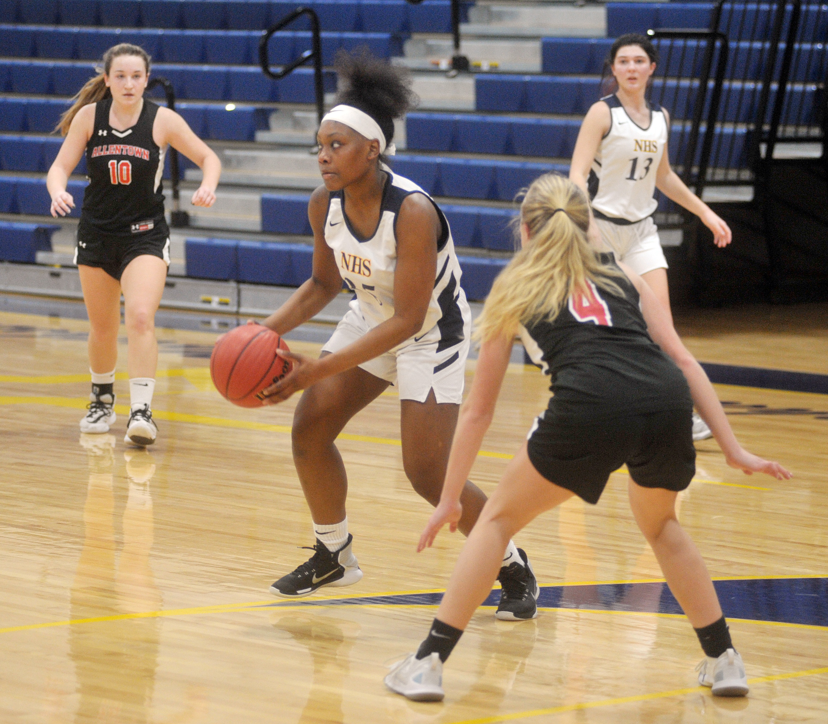 High School Girls Basketball Allentown High School at Nottingham High ...