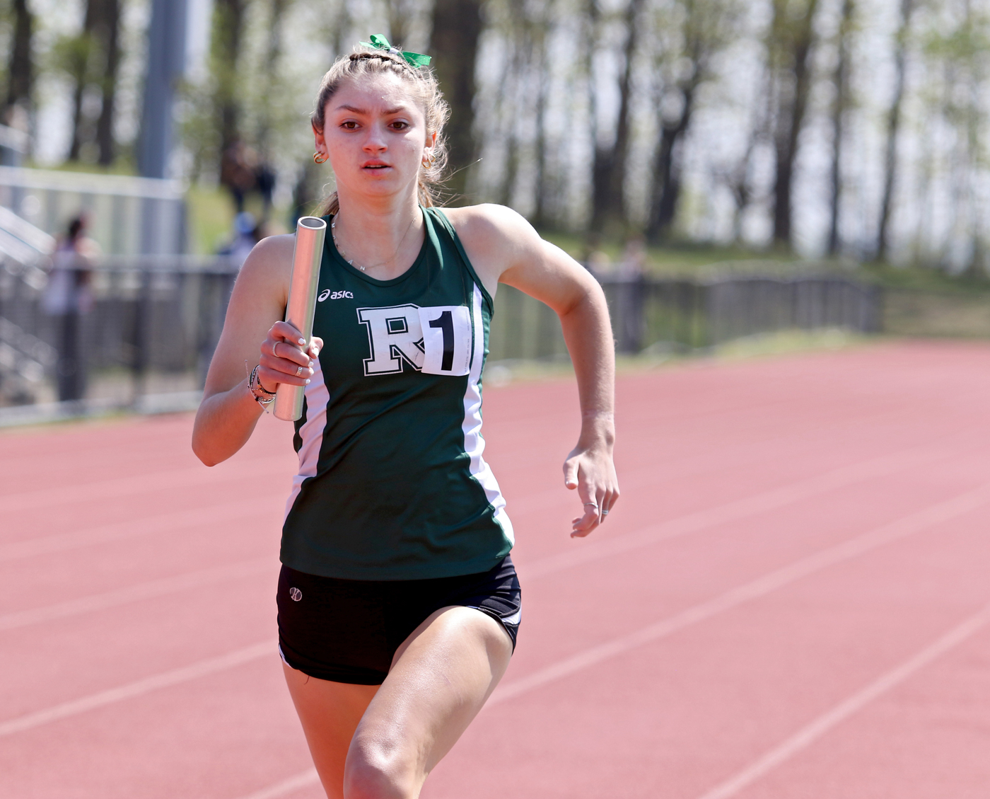 High school boys and girls track and field relays held at Ridge High