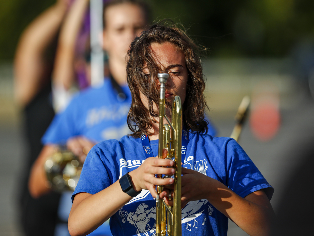 The 2022 Nazareth Area High School Blue Eagle Marching Band ...