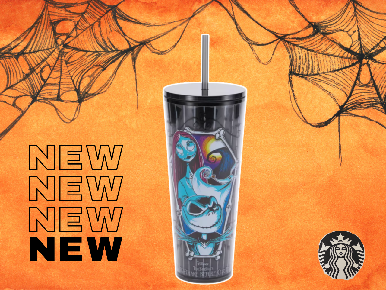 Disney Store releases 'The Nightmare Before Christmas' Starbucks