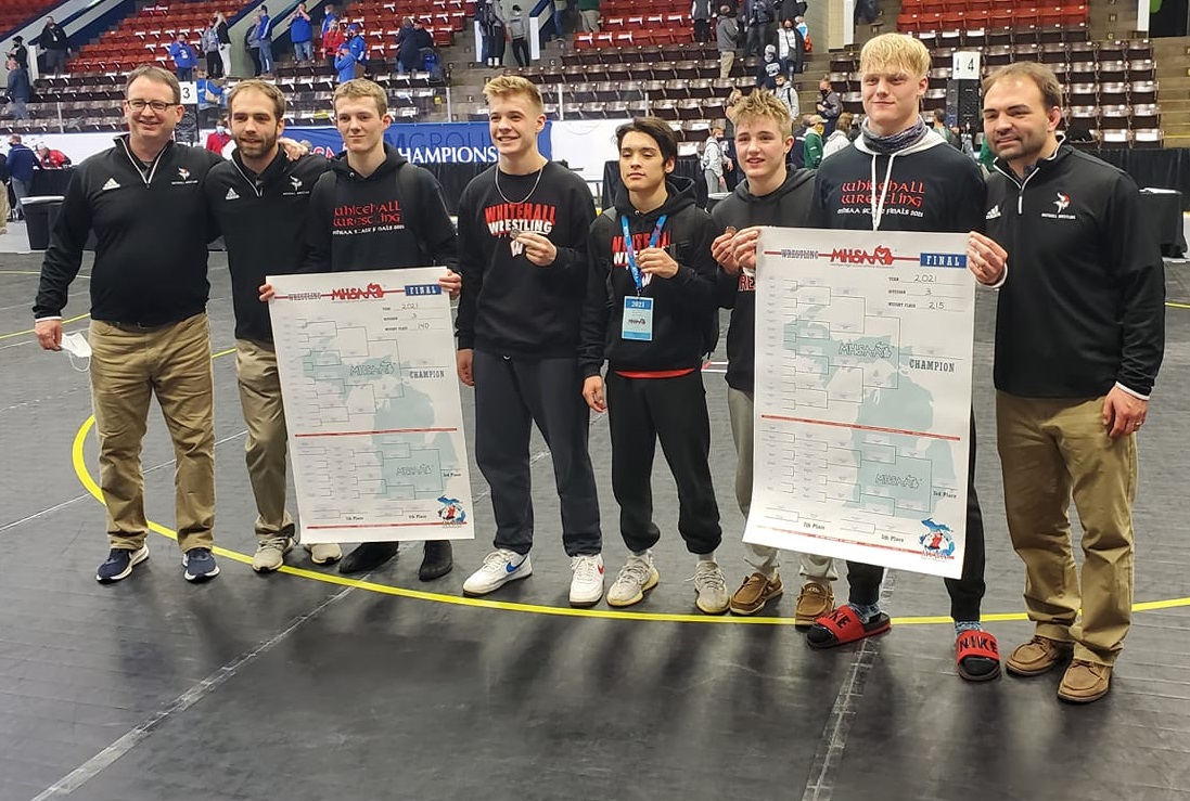 Whitehall state wrestling champion Ira Jenkins