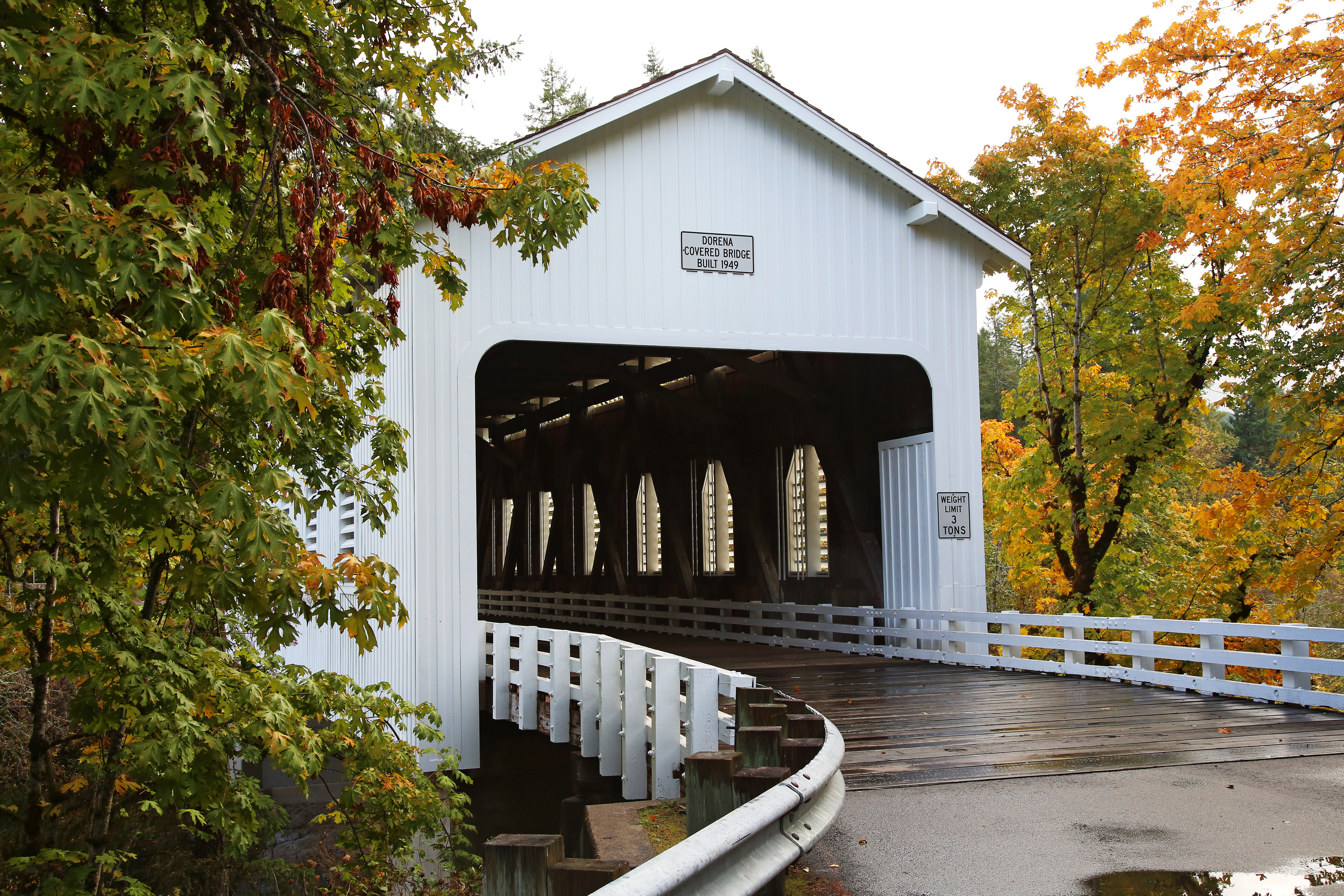 Quaint covered bridges are a big tourism draw in Cottage Grove