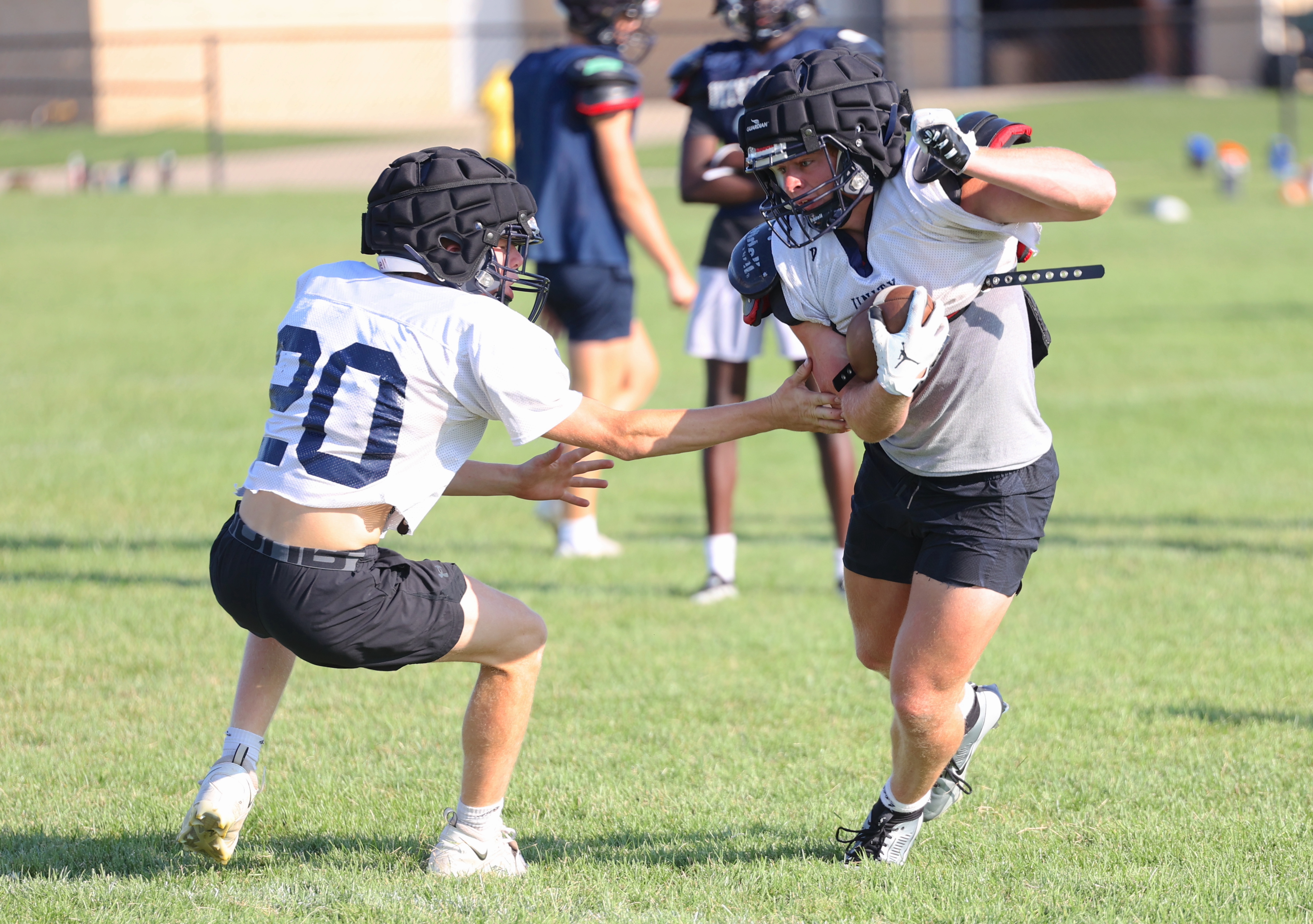 Crusaders football team hold first summer practice