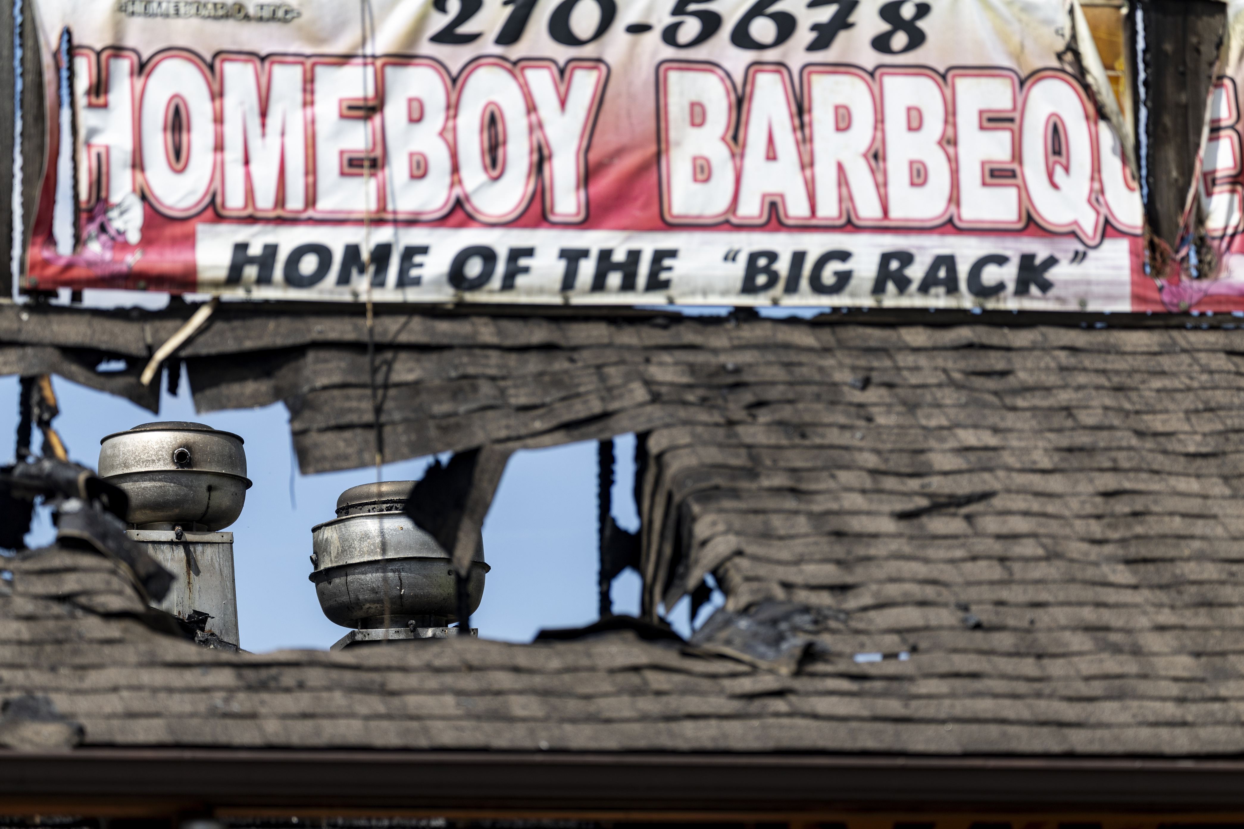 Fire destroys Homeboy Barbecue - mlive.com