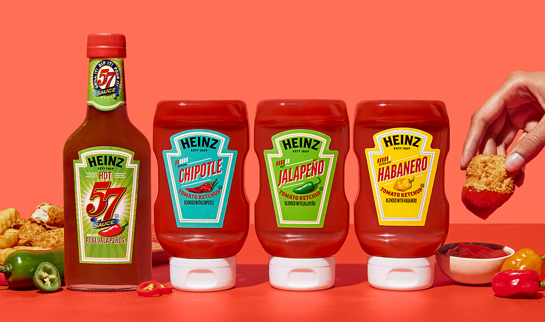 Heinz releases spicy chipotle, jalapeño, habanero ketchups and Hot 57 Sauce