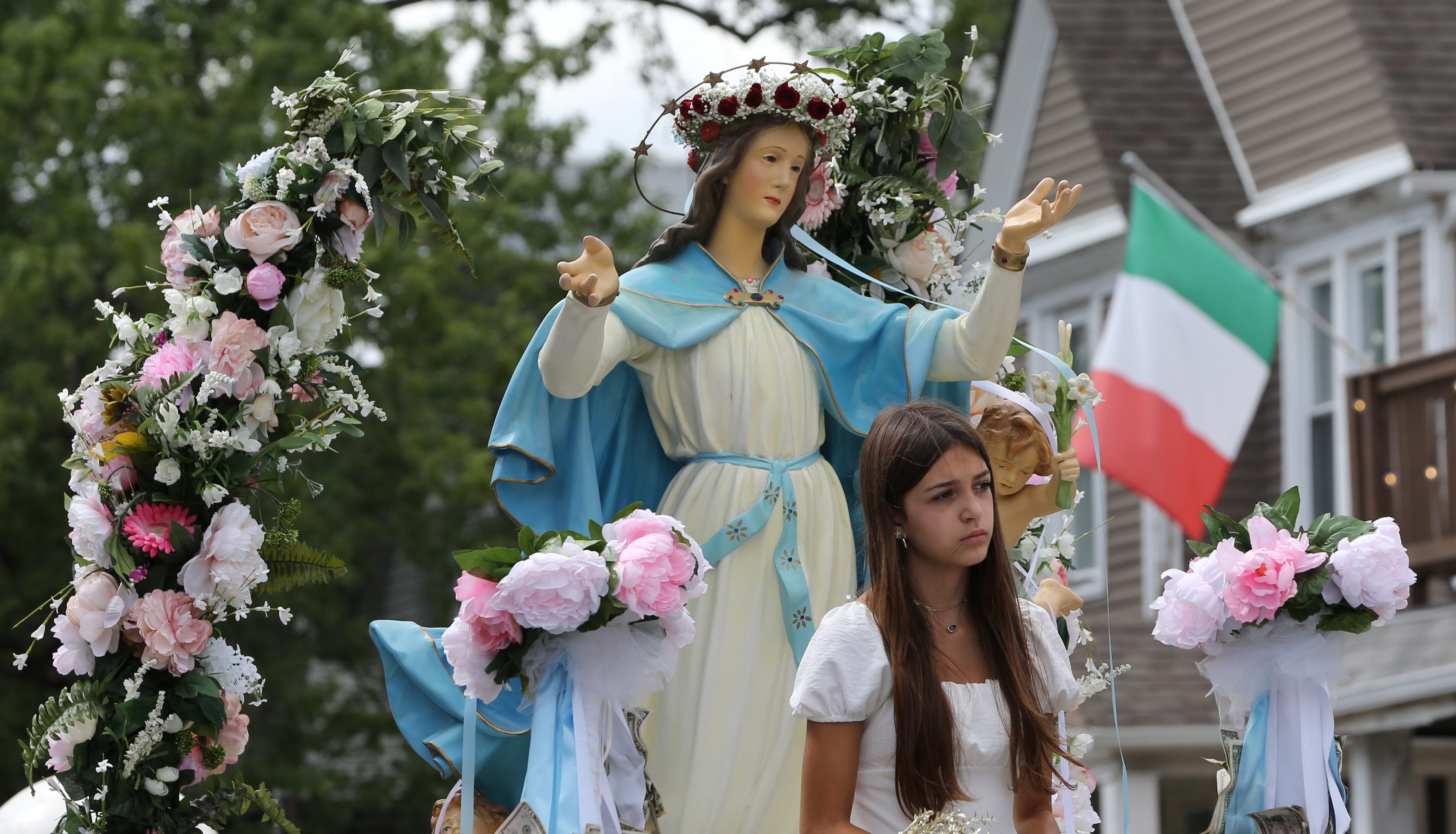 Feast of the Assumption celebration in Little Italy, August 15, 2025