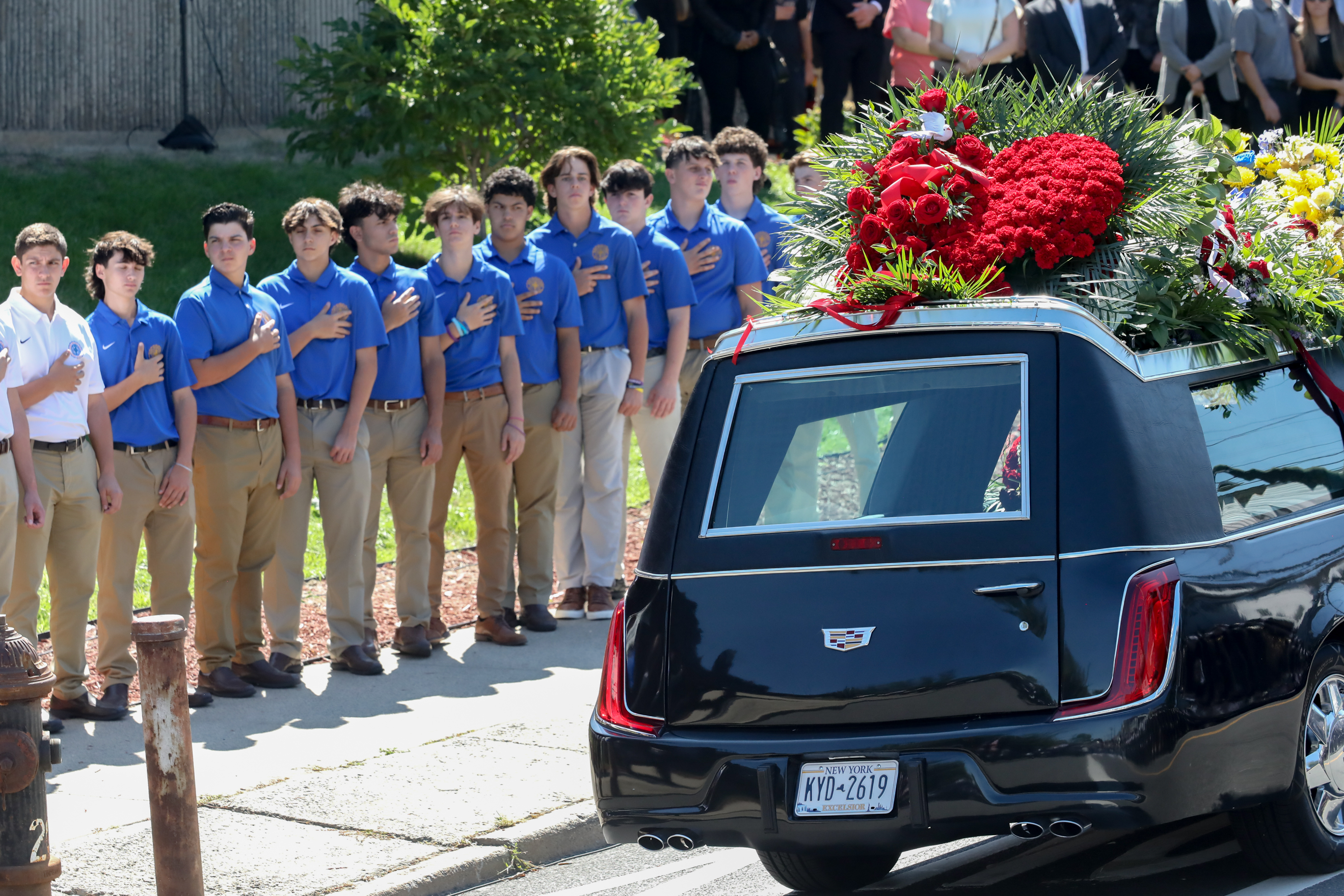 PHOTOS: Thousands attend the funeral of ex-MLB pitcher turned Port