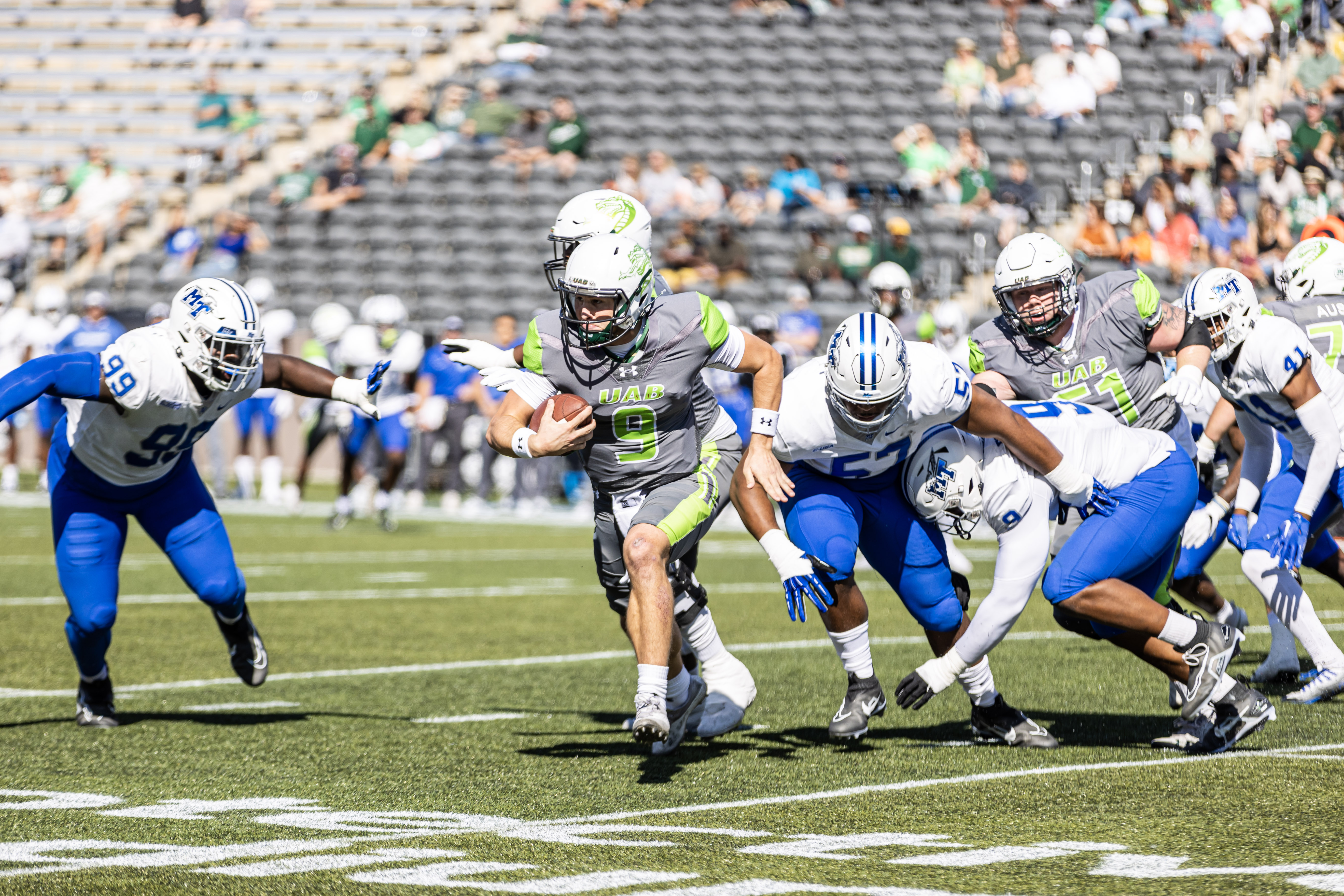 Raiders to host UAB in football Sunday - Middle Tennessee State