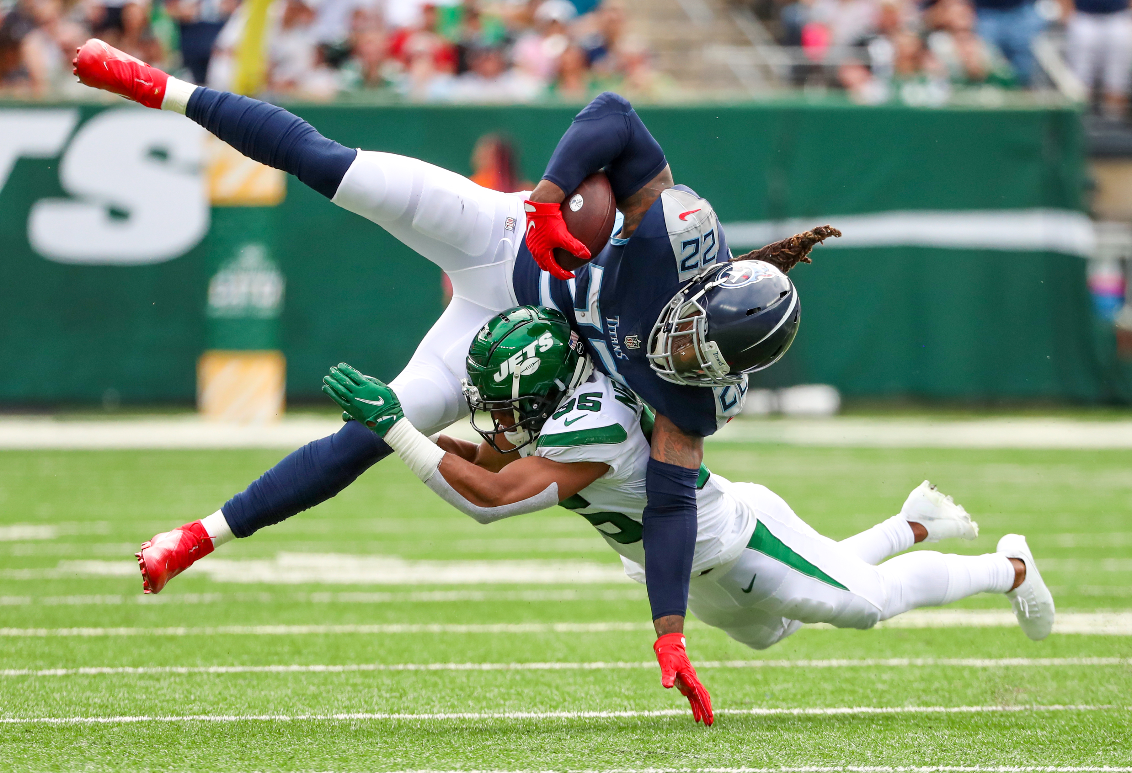 New York Jets first win overtime Tennessee Titans 