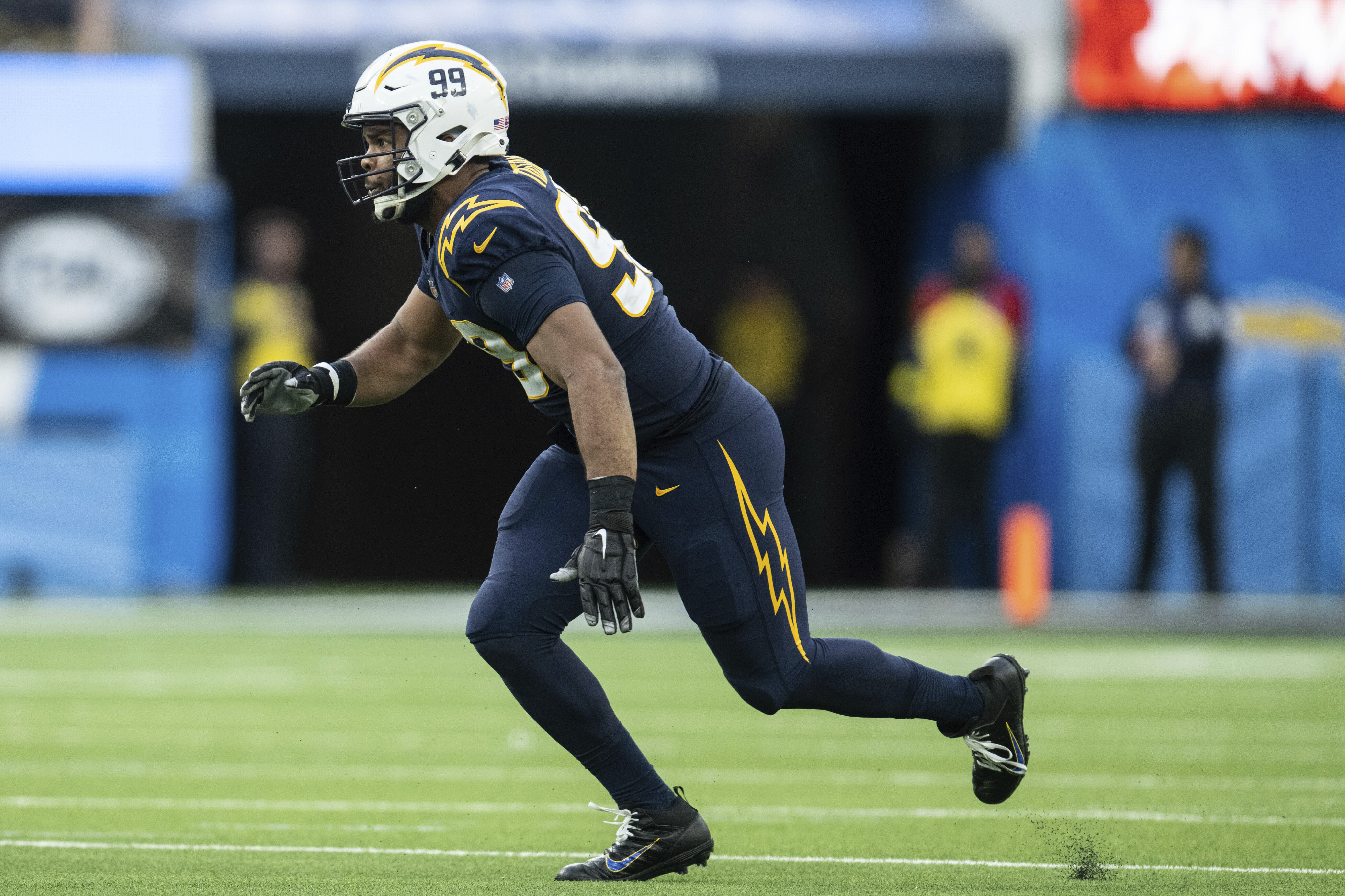 Raiders Claim Former Chargers DL Jerry Tillery Off Waivers, per Report -  Sports Illustrated