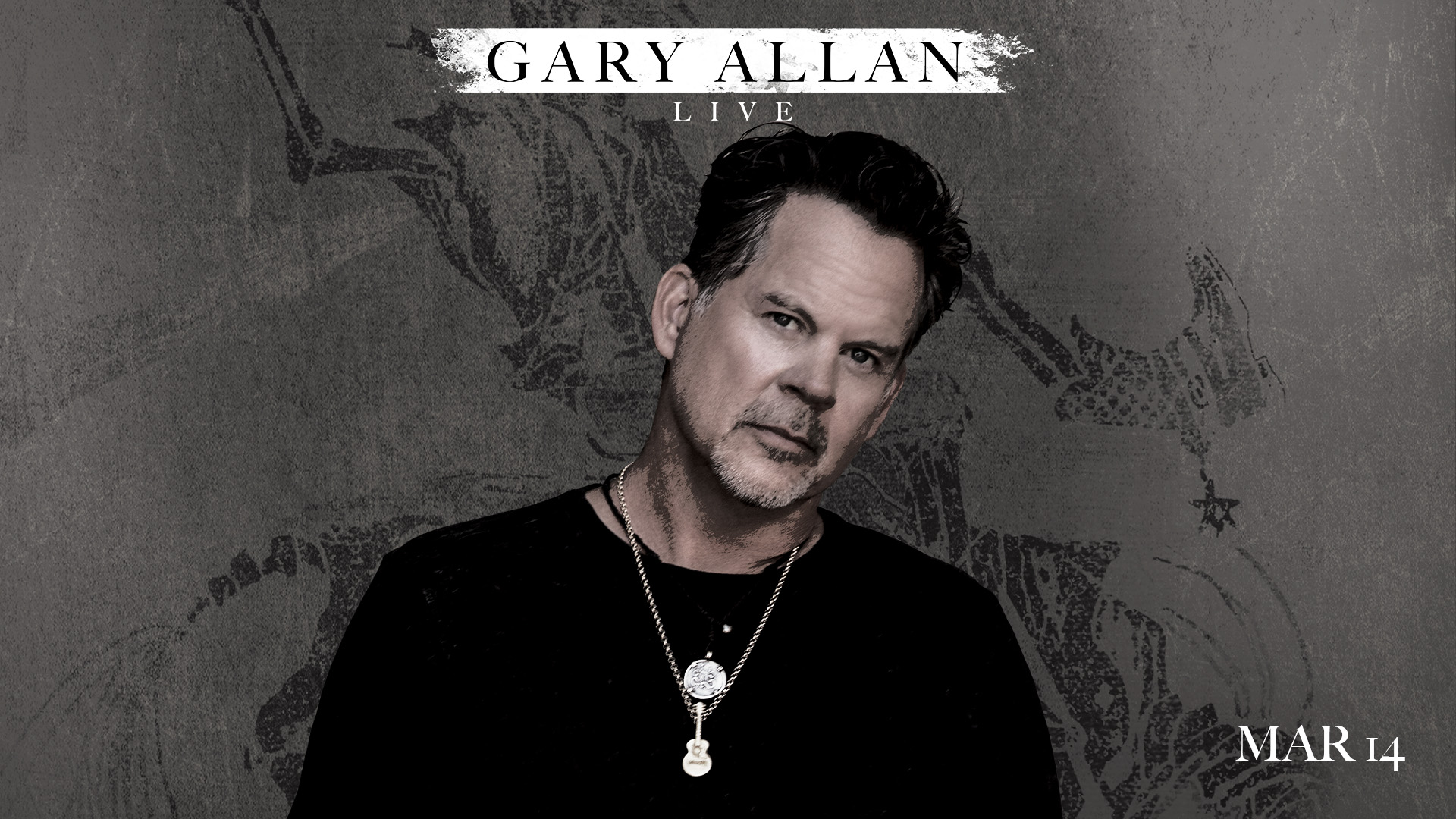 Country singer Gary Allan will perform in central Pa. next year