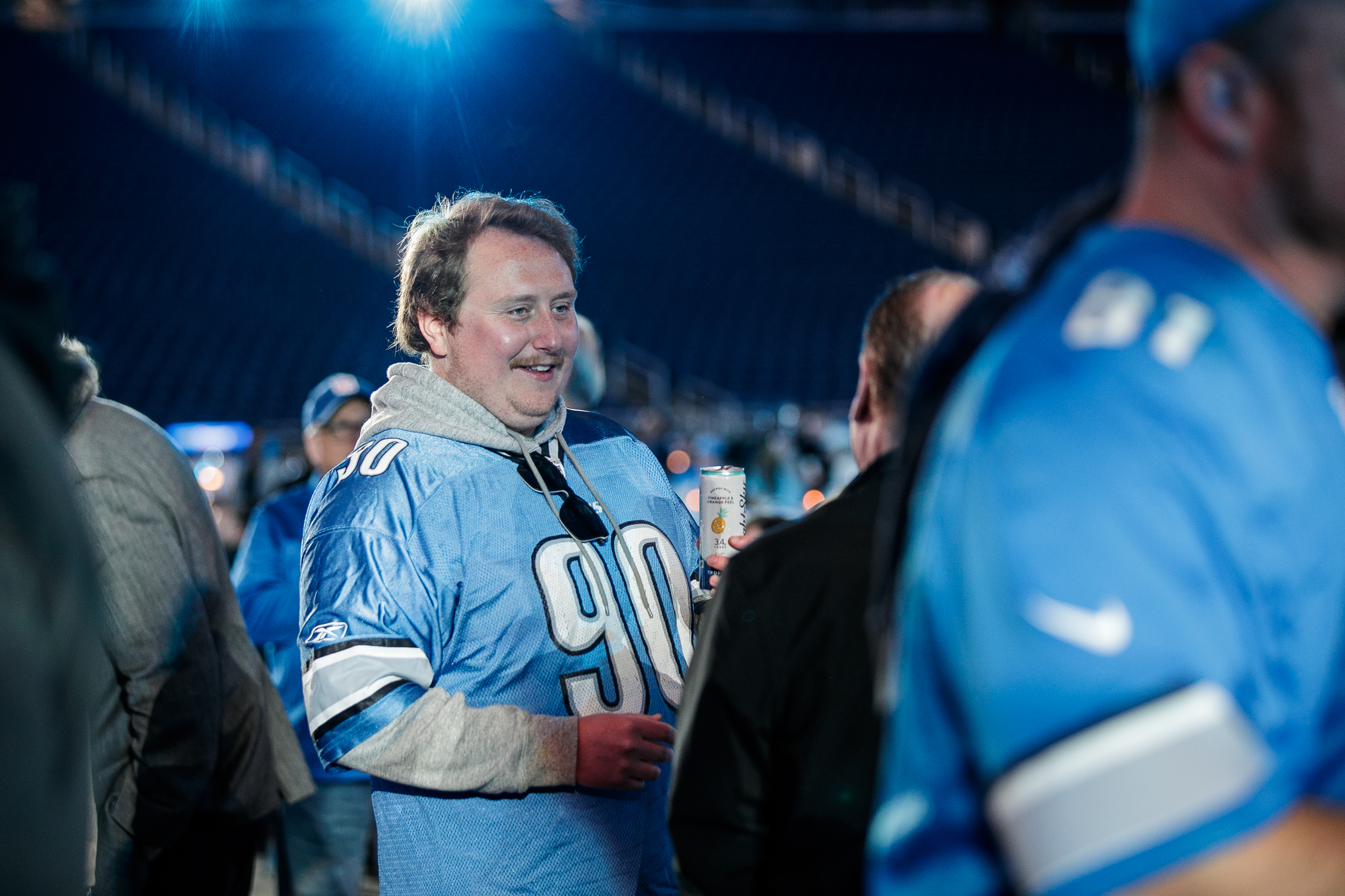 The 2022 NFL Draft Party filled Ford Field with hopeful fans