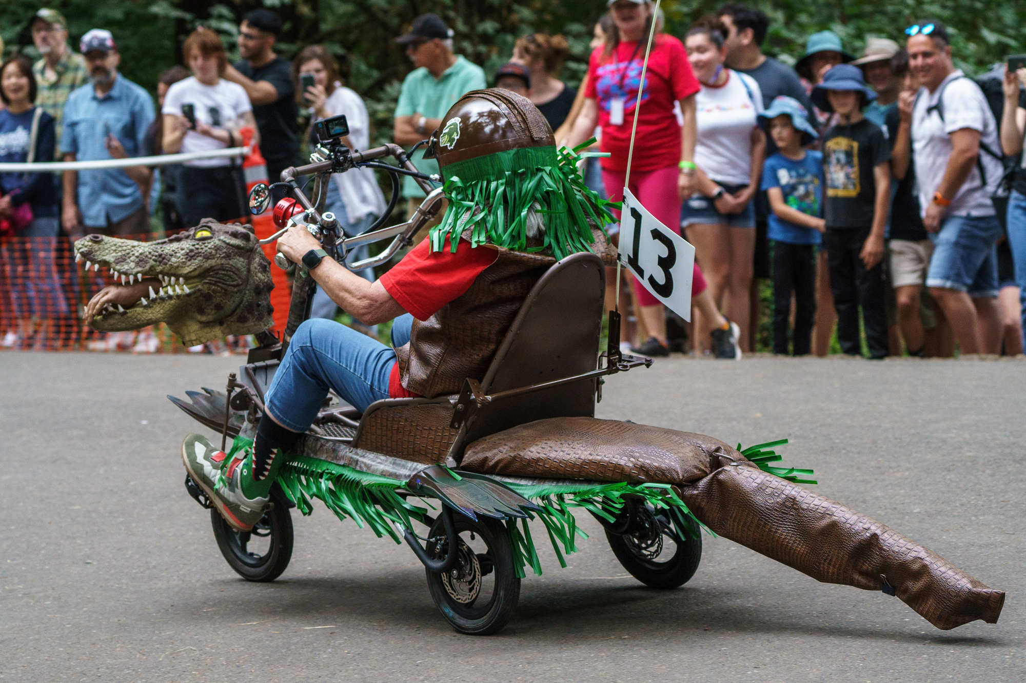 23rd Adult Soapbox Derby: Gravity propels dozens of soapboxes down 