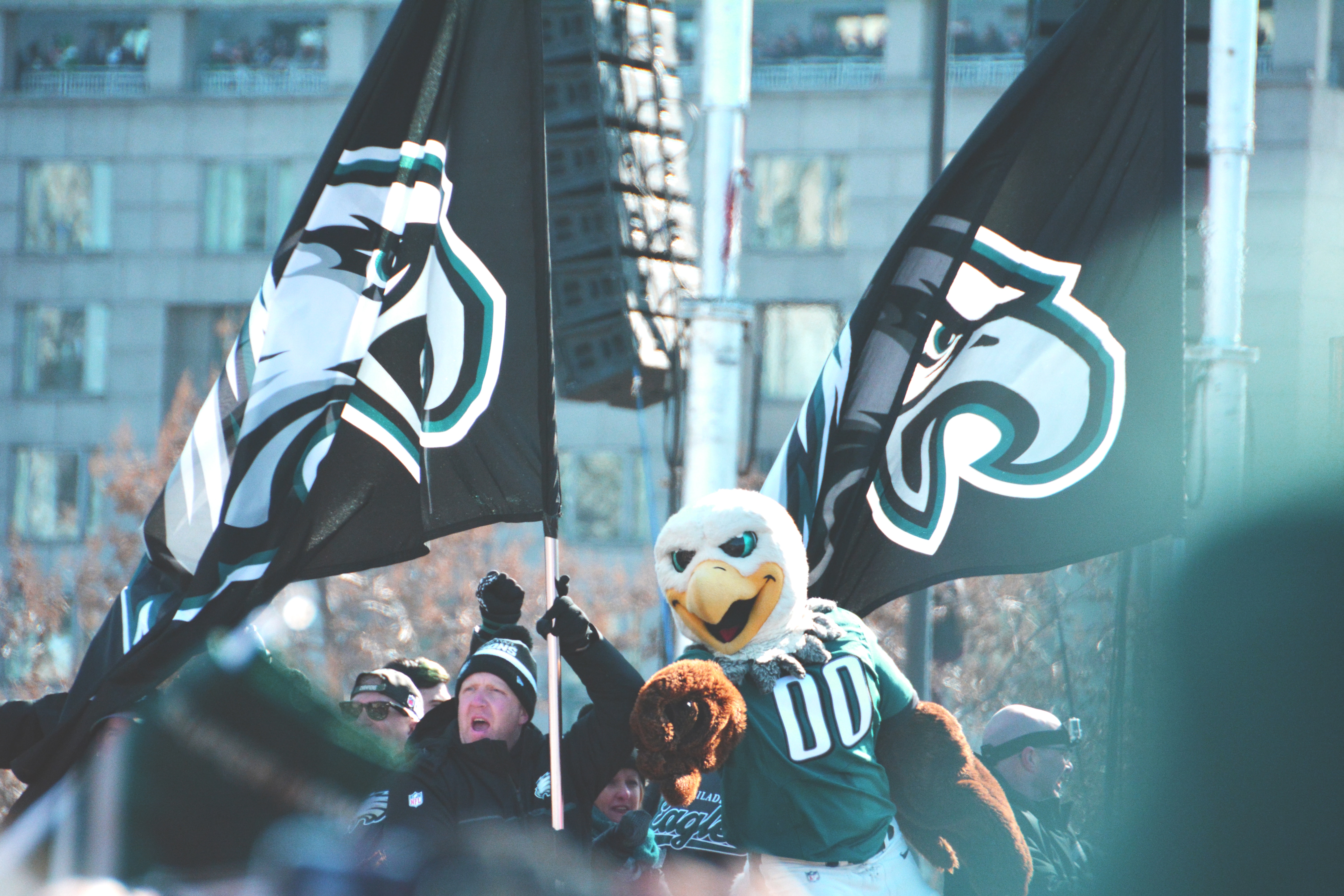 Eagles fans swooping down on merchandise