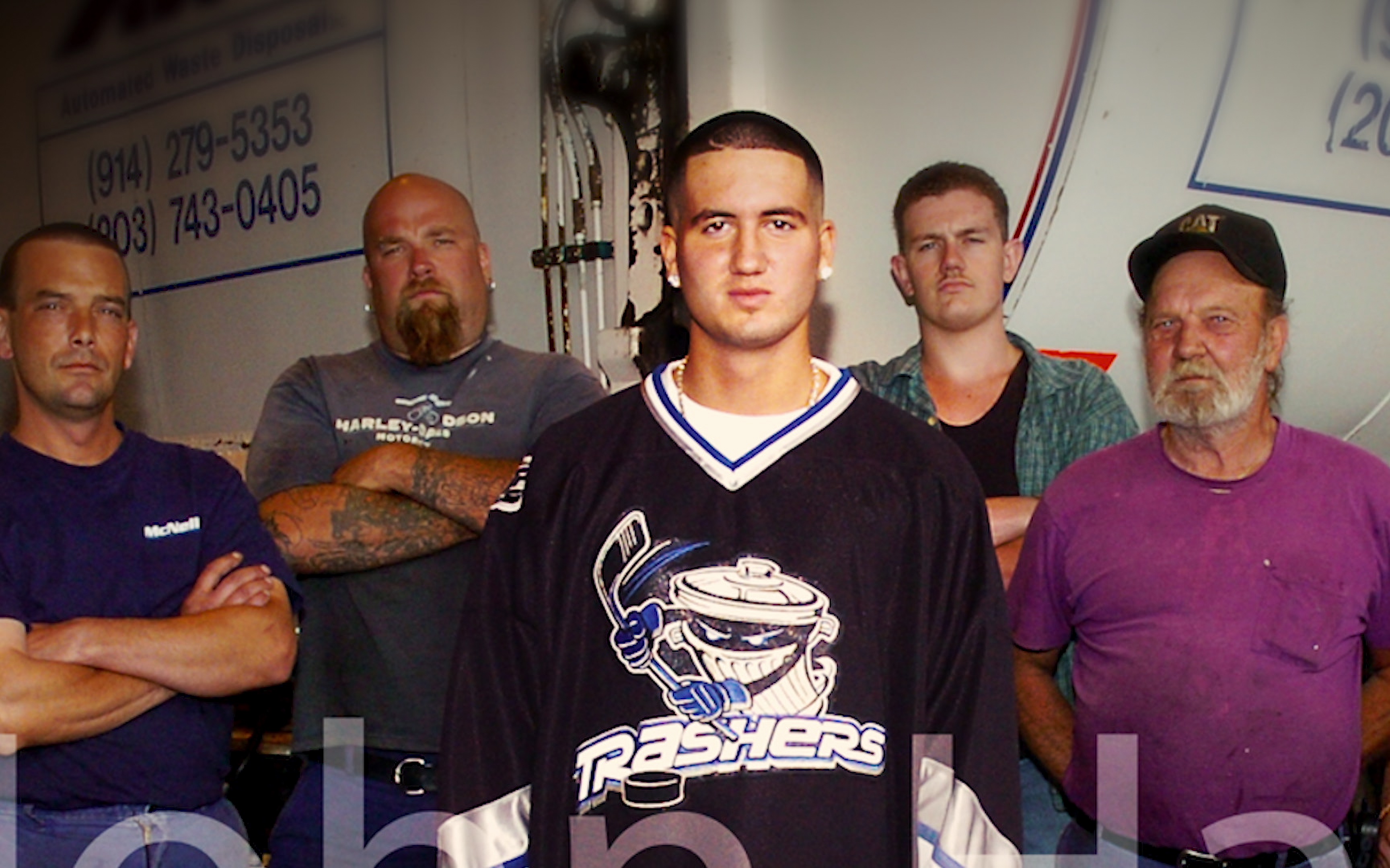 The Trashers' movie, about real brawling hockey team run by mob