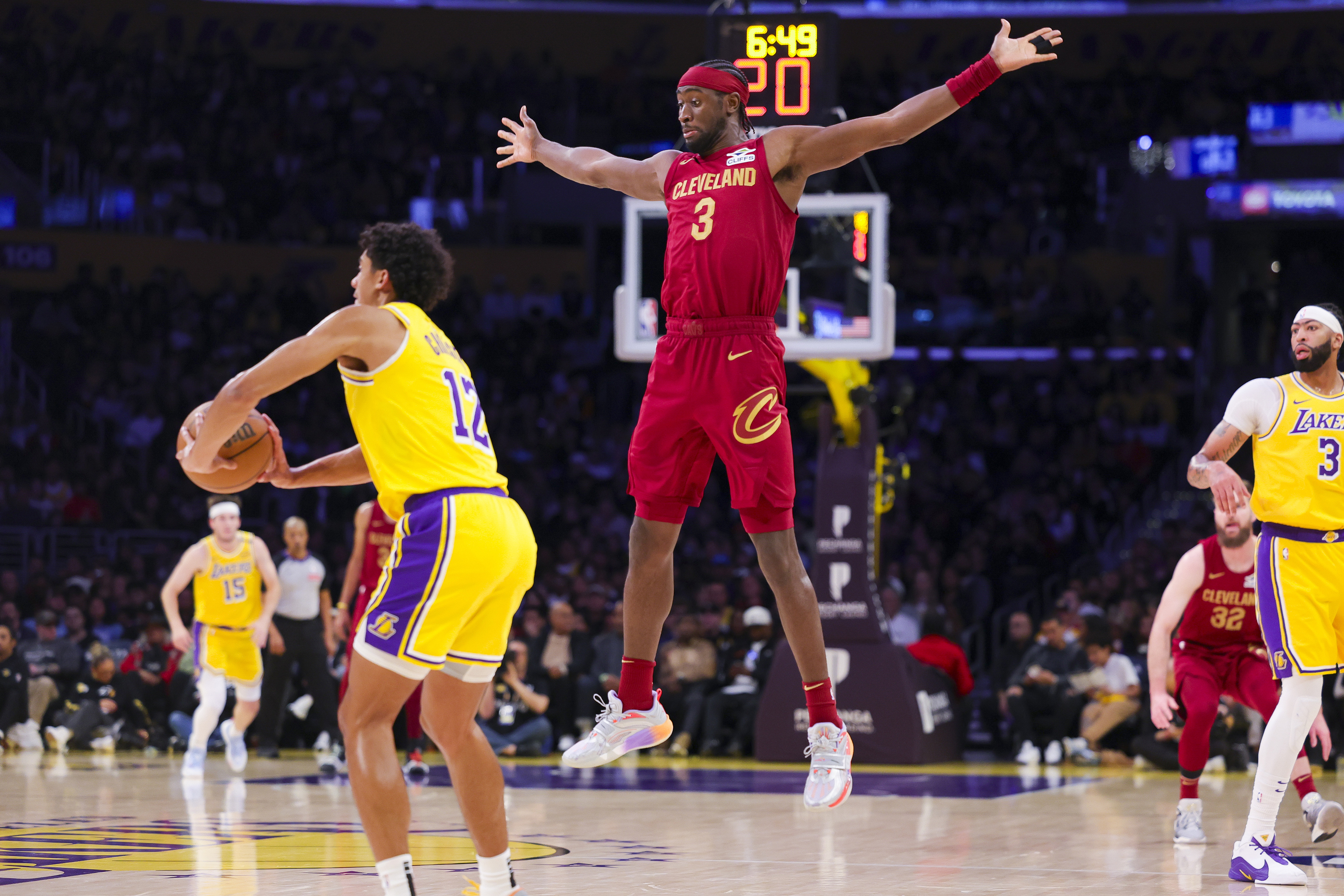 lakers vs cavs full game