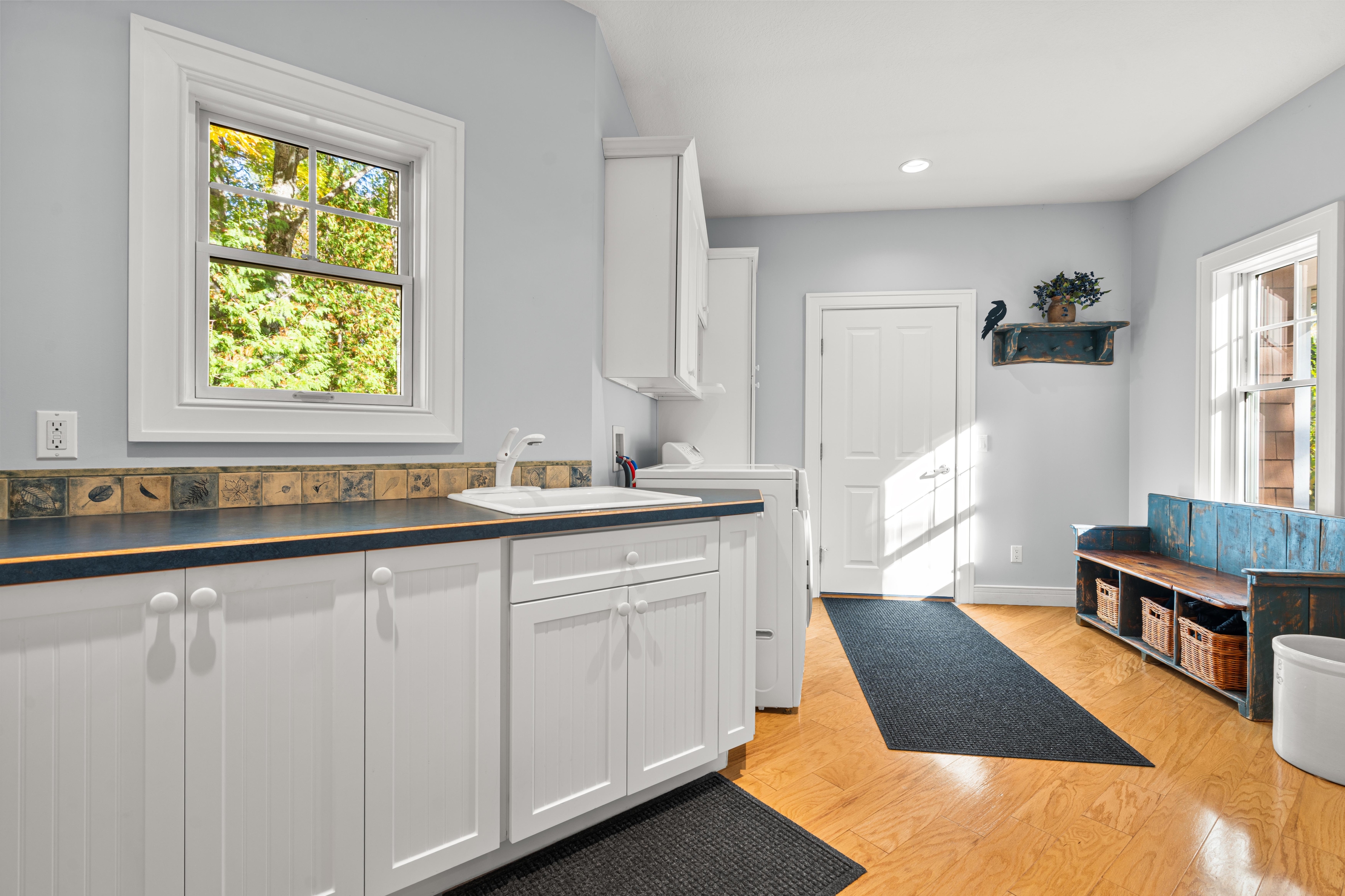 Interior photographs of 4093 Lake Shore Drive in Charlevoix, this gem is listed at $2,099,900 through Berkshire Hathaway HomeServices Michigan Real Estate – Traverse City and The Crane Group with associate broker Johnny Crane and his brother, co-listing agent Matt Crane.