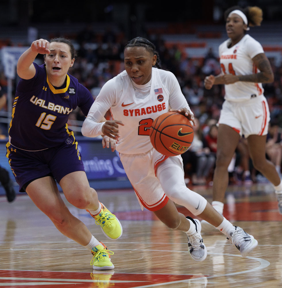 Syracuse Orange women tame the Great Danes of Albany 87-64 - syracuse.com