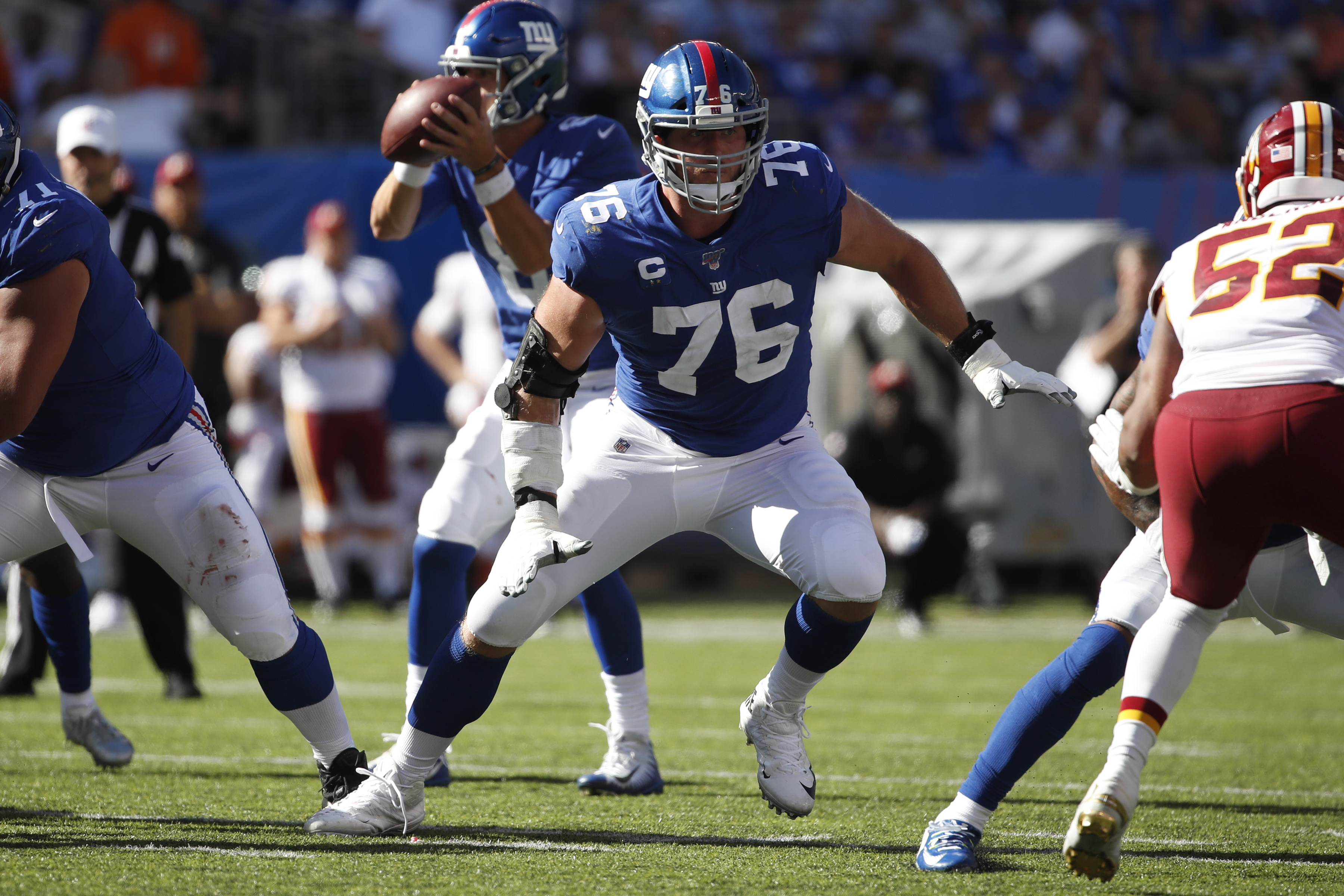 New York Giants starting left tackle opts out of 2020 NFL season over  coronavirus concerns 