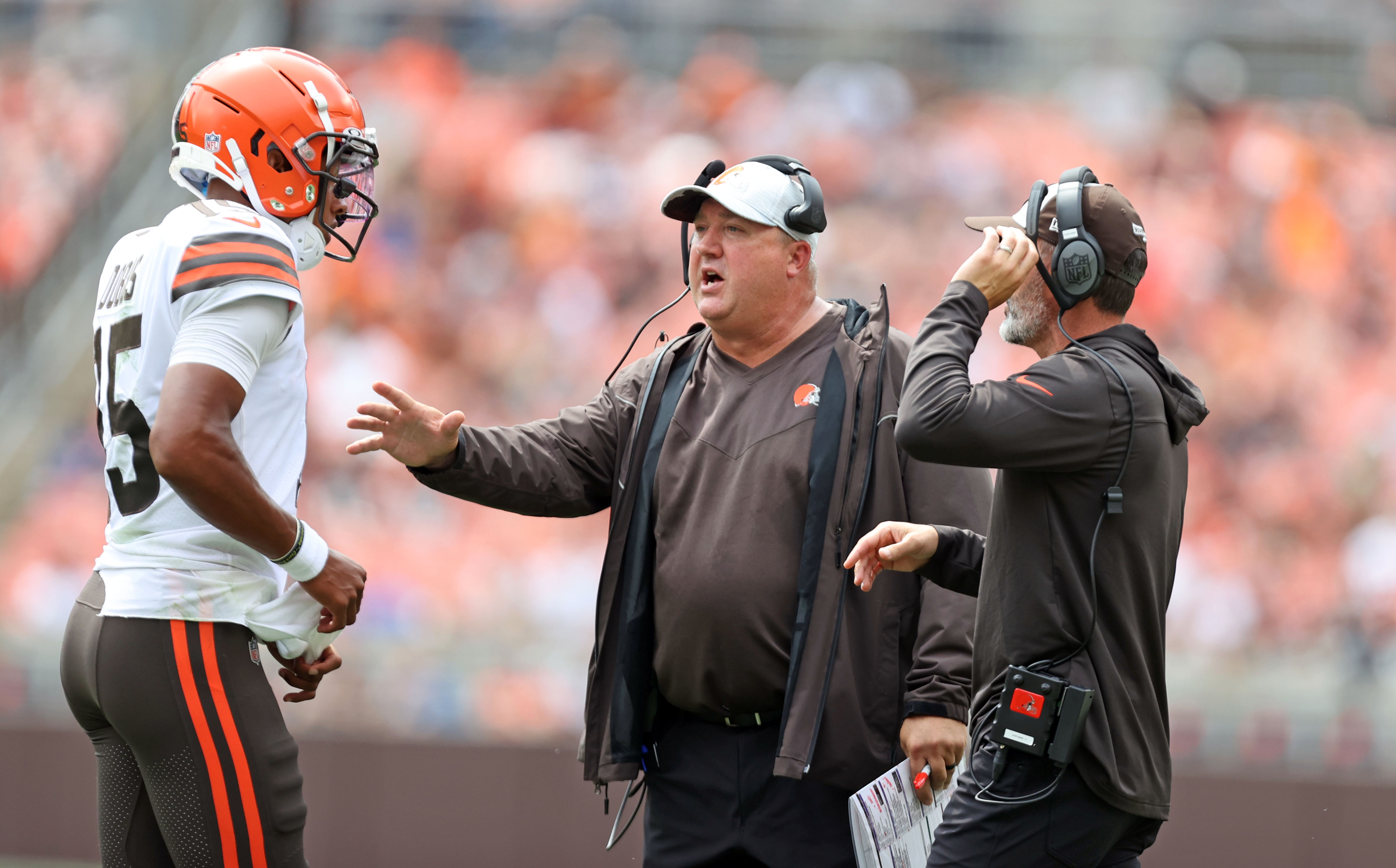 Cleveland Browns quarterback Joshua Dobbs vs. Philadelphia Eagles