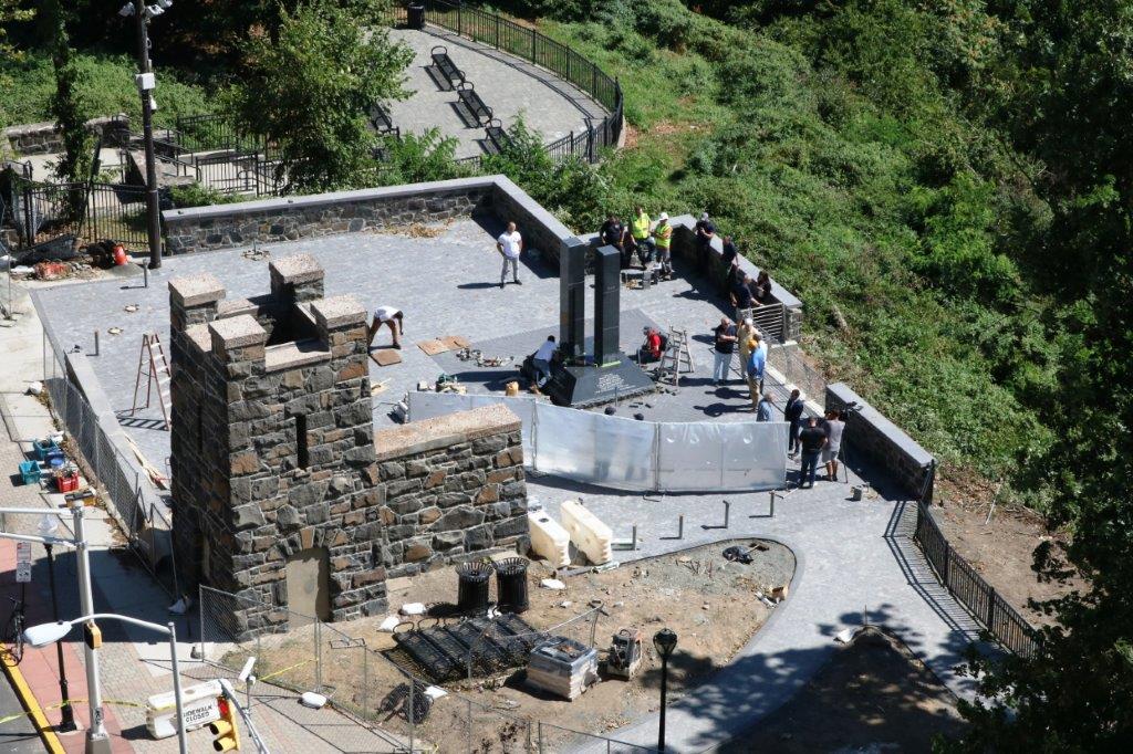 Sneak peek at new Hudson County 9/11 memorial, Sept. 1, 2022 - nj.com