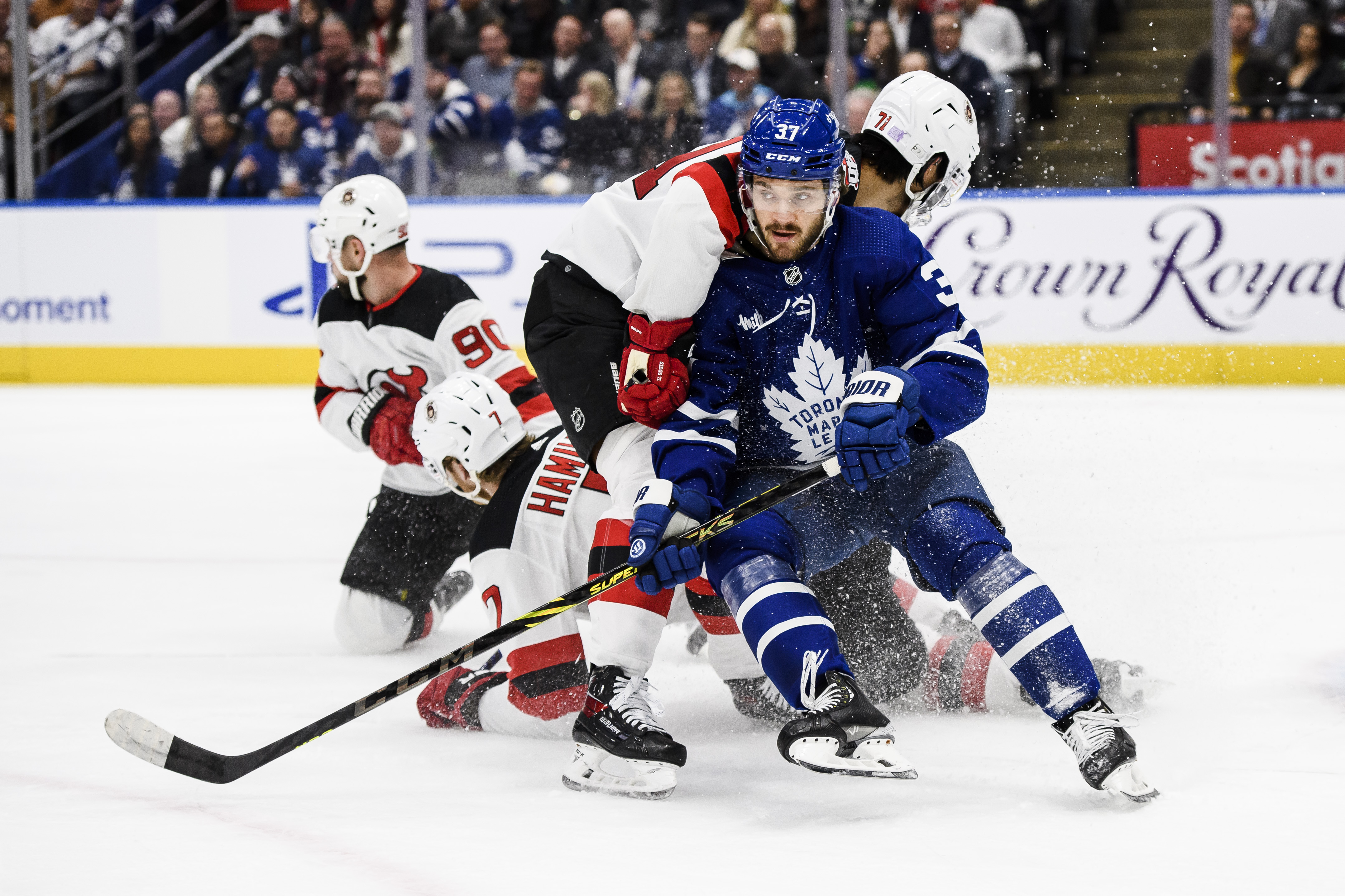 Young New Jersey Devils give older Maple Leafs a lesson
