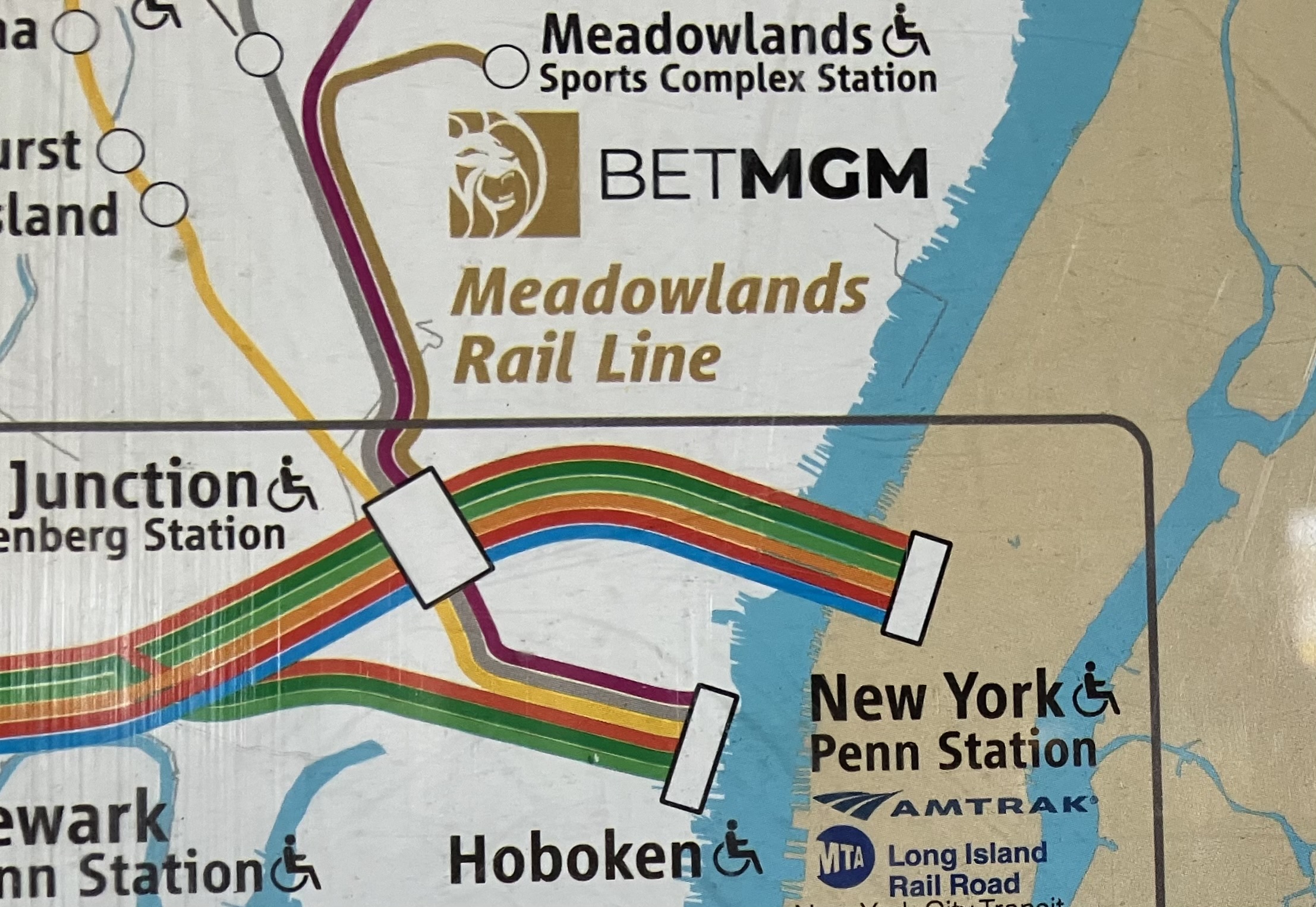 BetMGM Signs 3M Deal To Sponsor NJ Transit s MetLife Stadium Rail Line