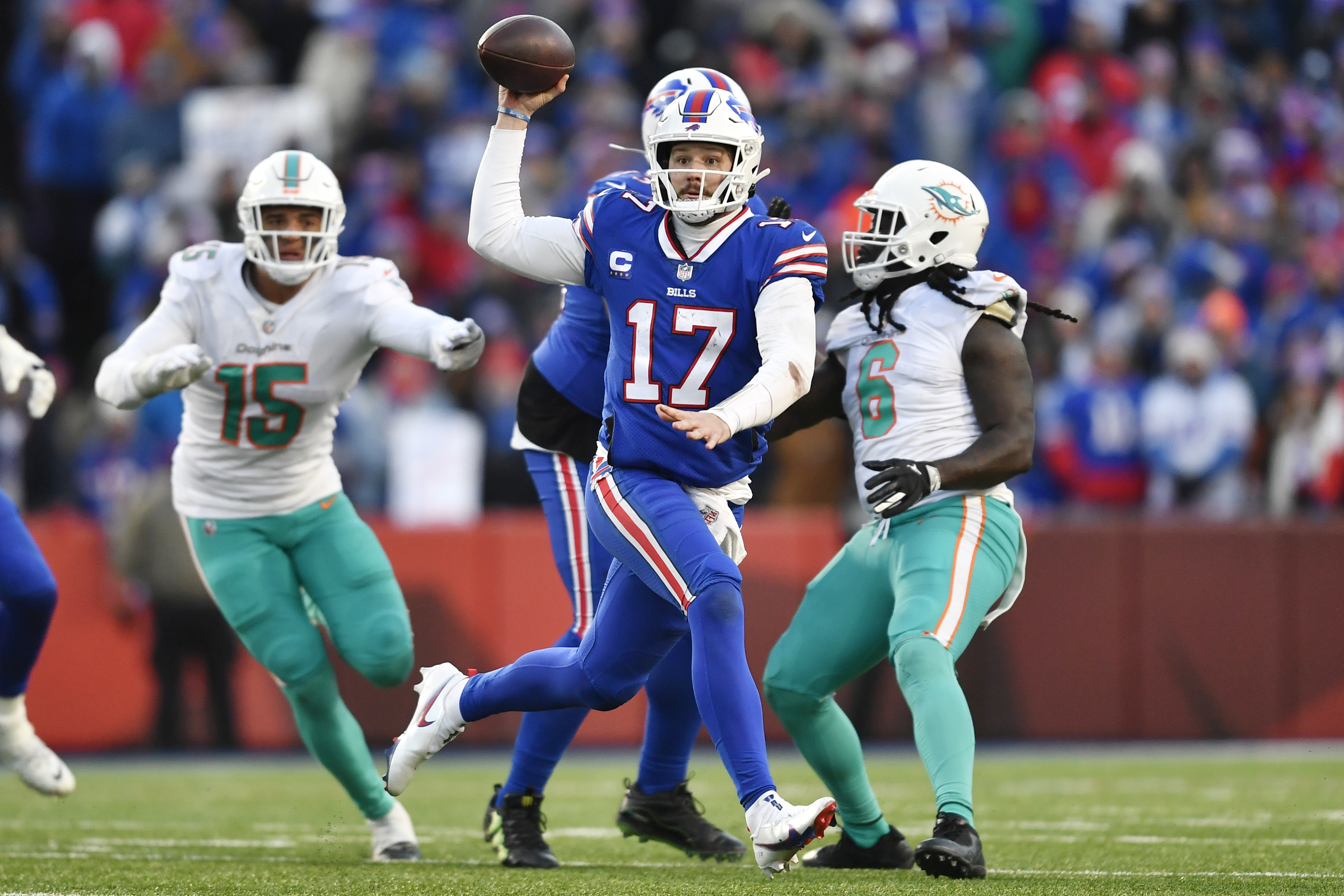 What TV channel is Dolphins vs Bills game on today? Free live