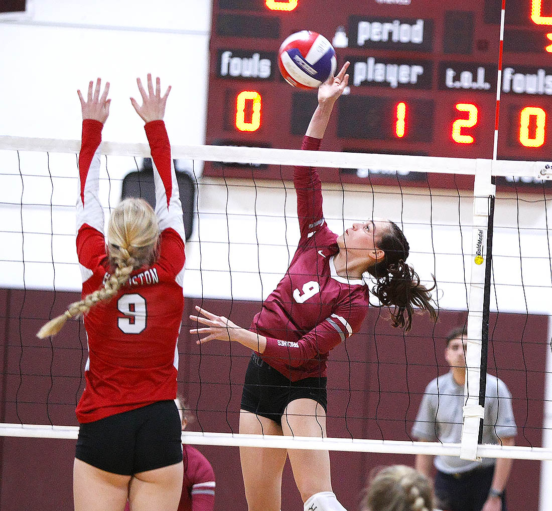 Holliston vs Amherst girls Volleyball 11/9/23 - masslive.com