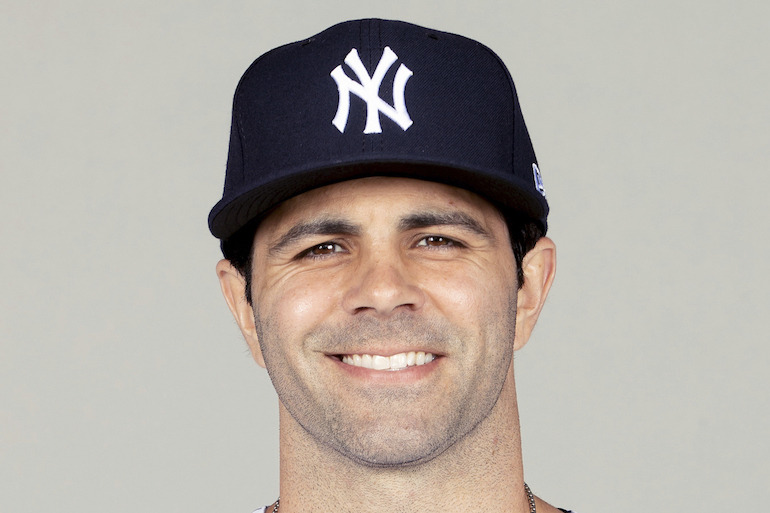 This is a 2021 photo of Aaron Hicks of the New York Yankees baseball team.  This image reflects the New York Yankees active roster as of Wednesday,  Feb. 24, 2021 when this