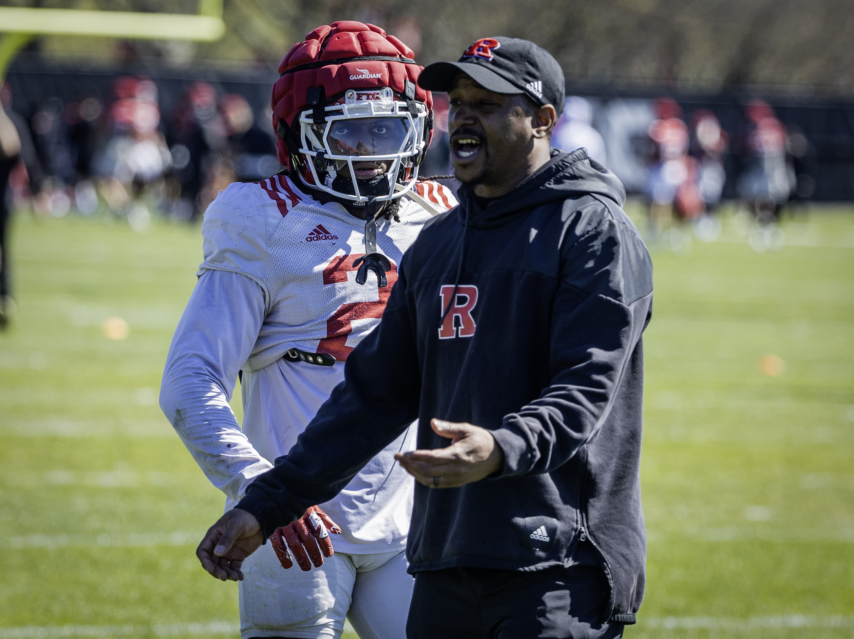 Rutgers Football Spring Practice, April 16, 2024