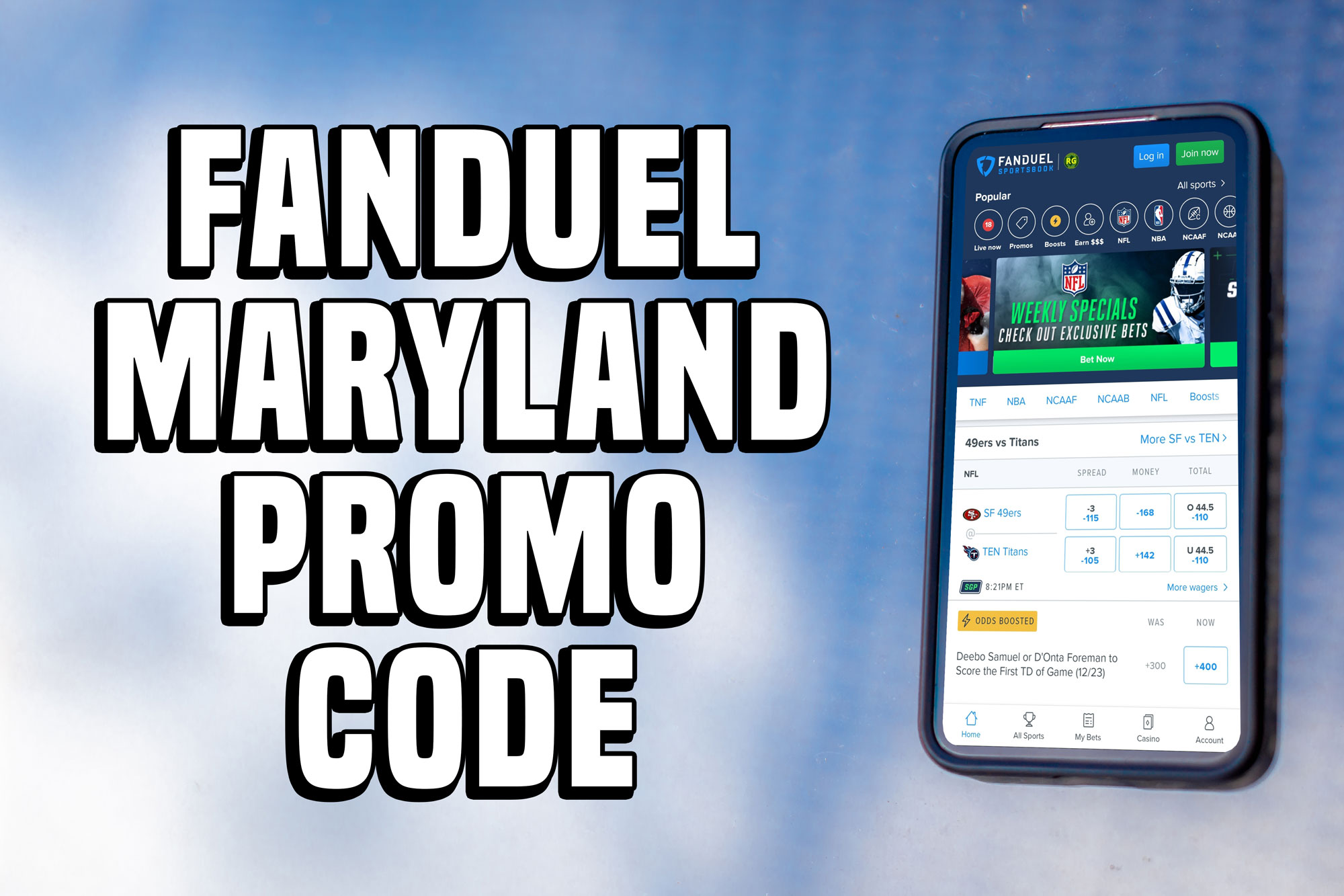 FanDuel Maryland Promo Code Activates $200 Guaranteed for NFL Week