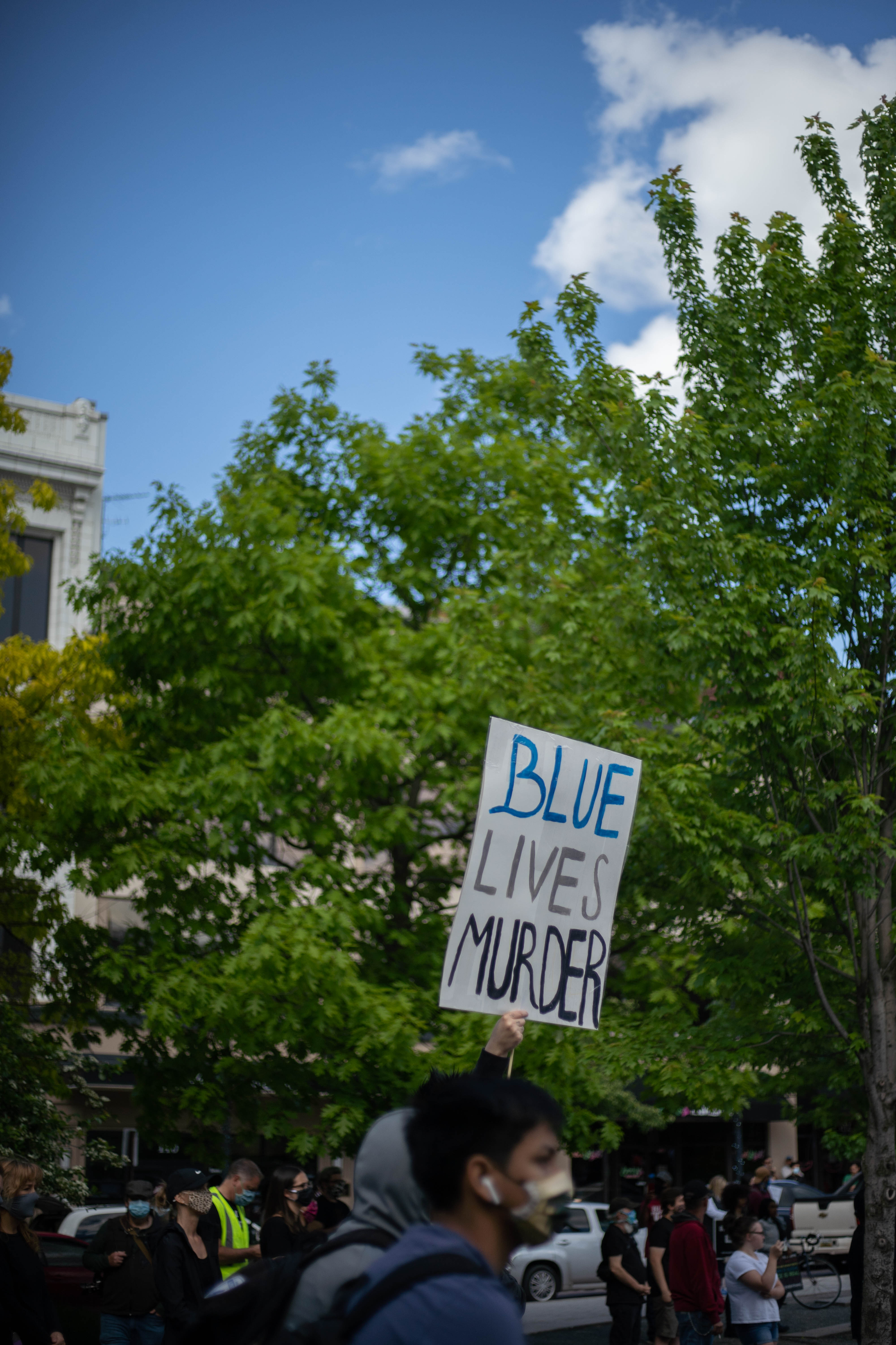 Photos from protest against police brutality in Grand Rapids - mlive.com
