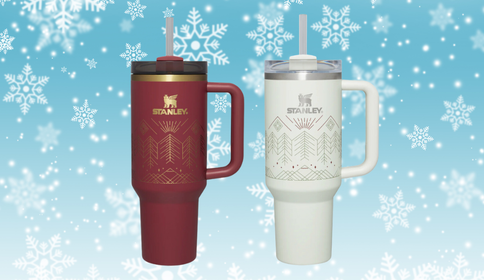 Get in the holiday spirit with Stanley's new Winterscape Quencher