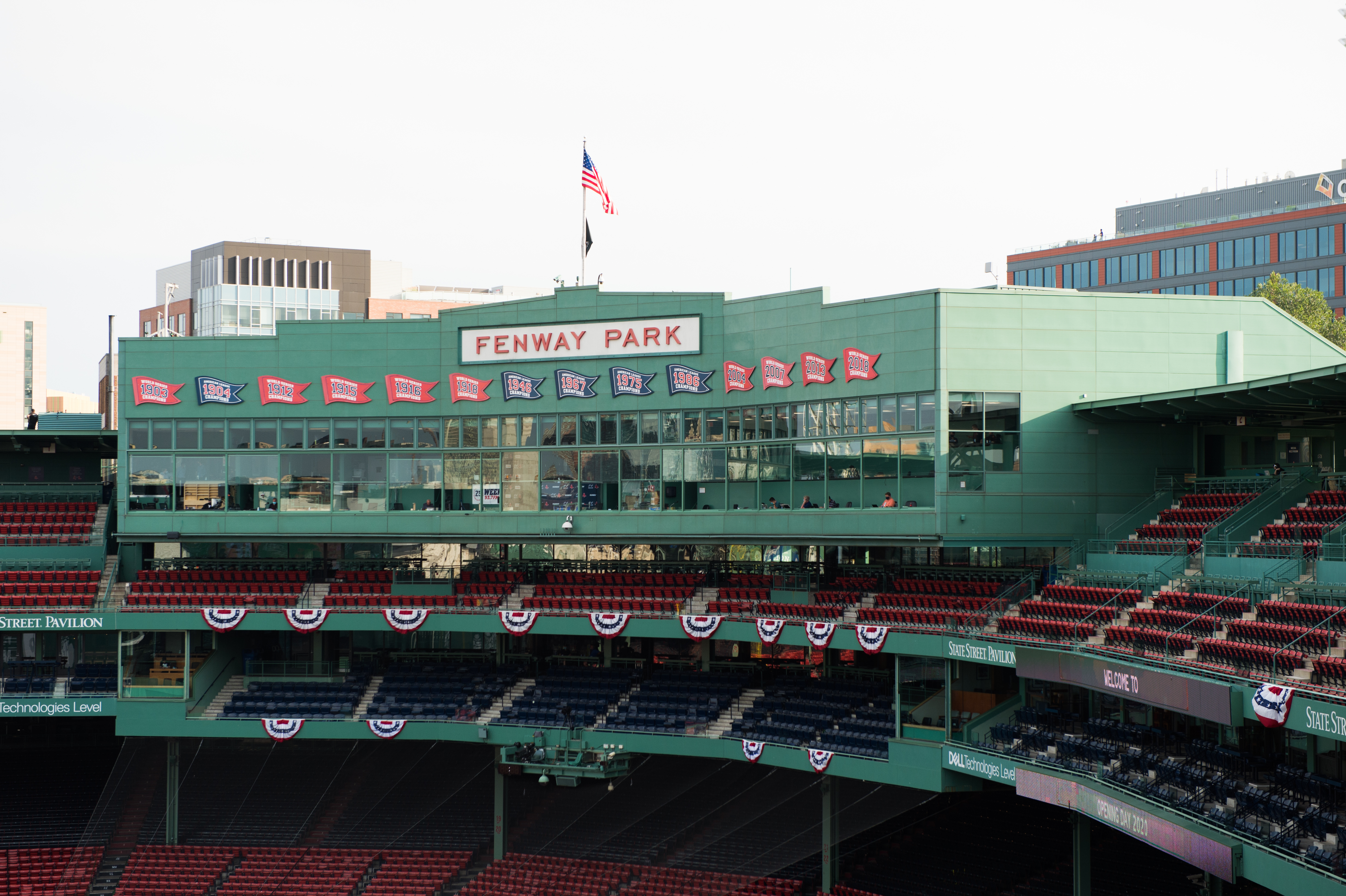 Red Sox fans fill Fenway Park for Opening Day