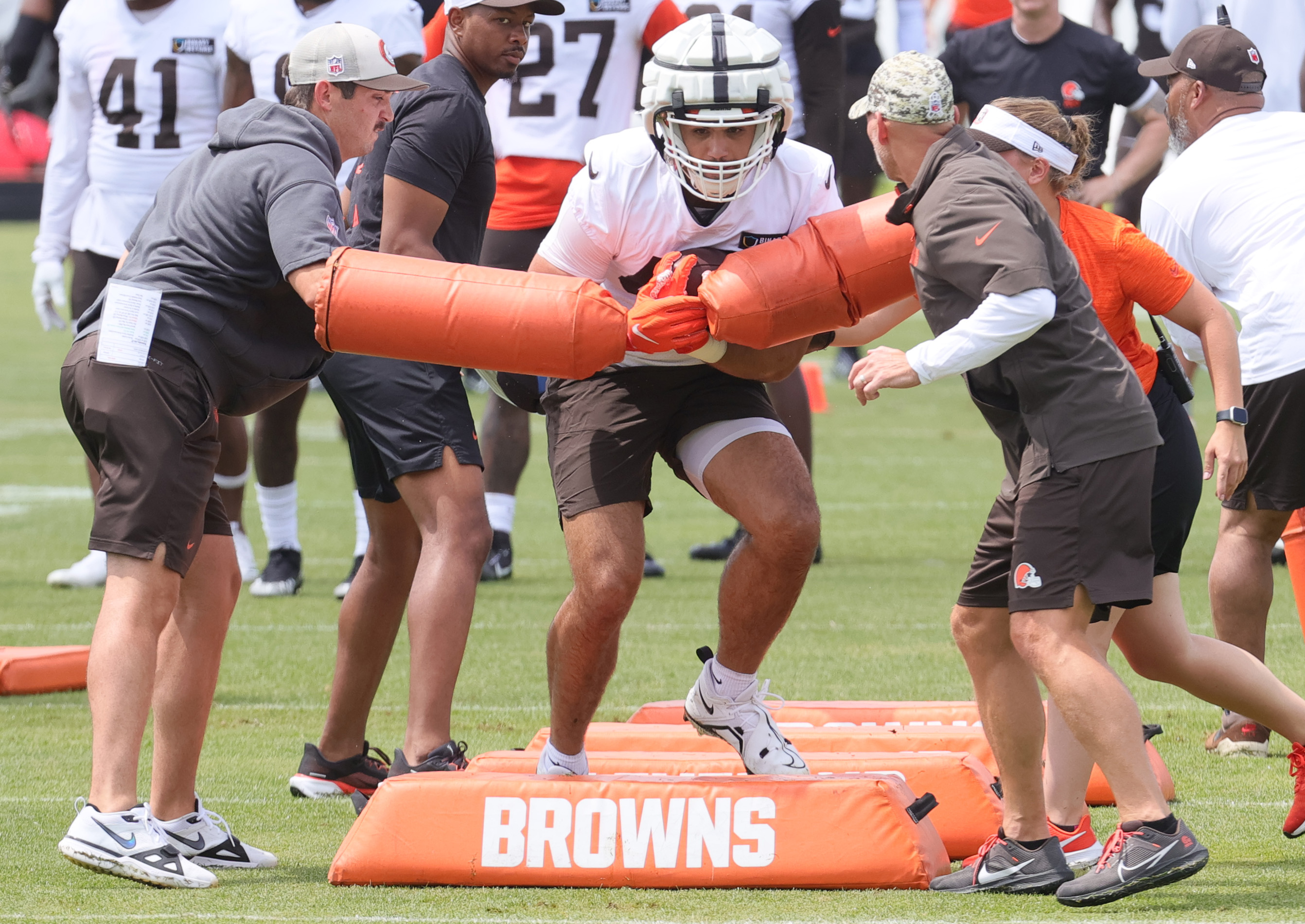 Day five of Cleveland Browns training camp at The Greenbrier, July 30 ...