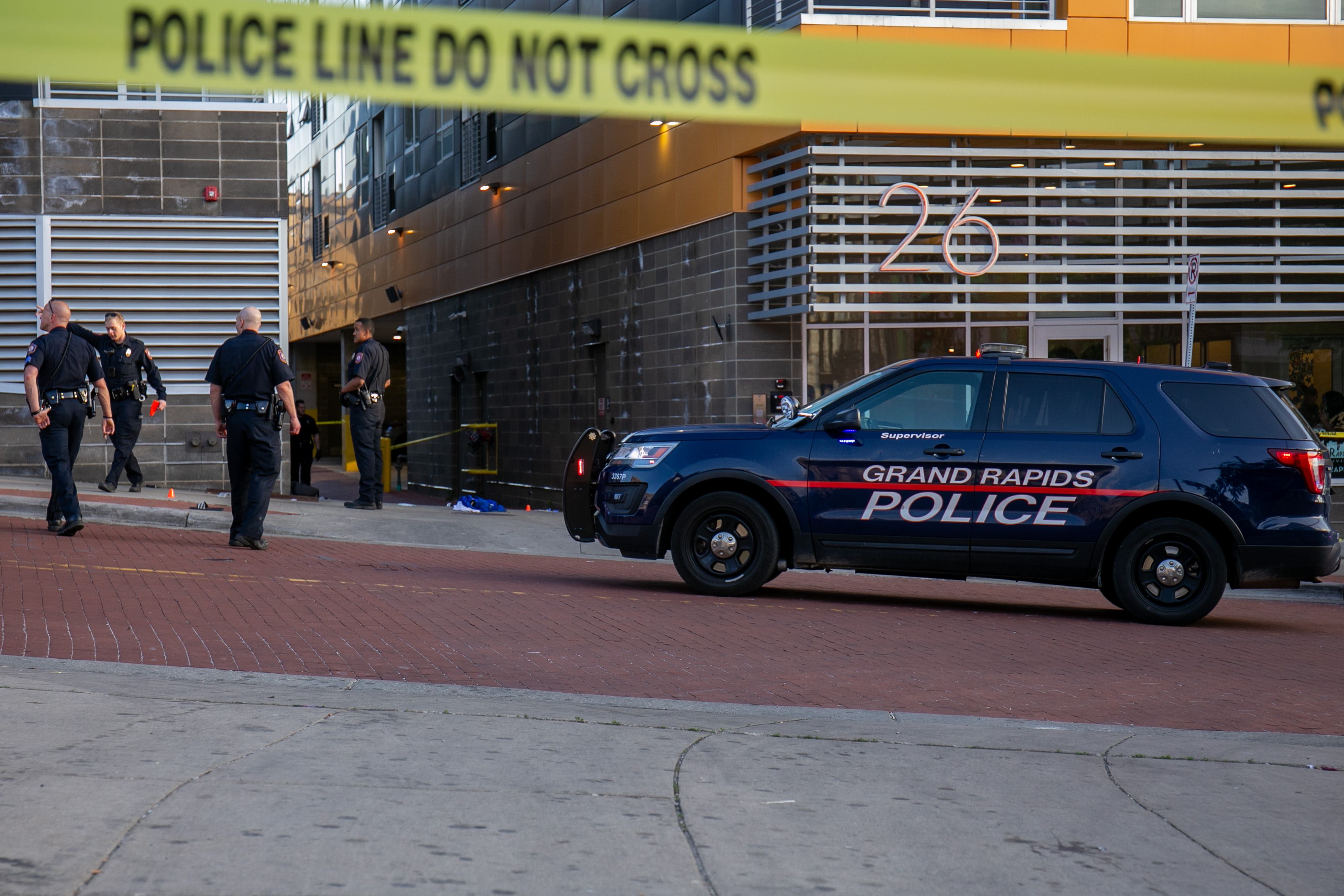 Court hearing for homicide suspect in downtown Grand Rapids shooting